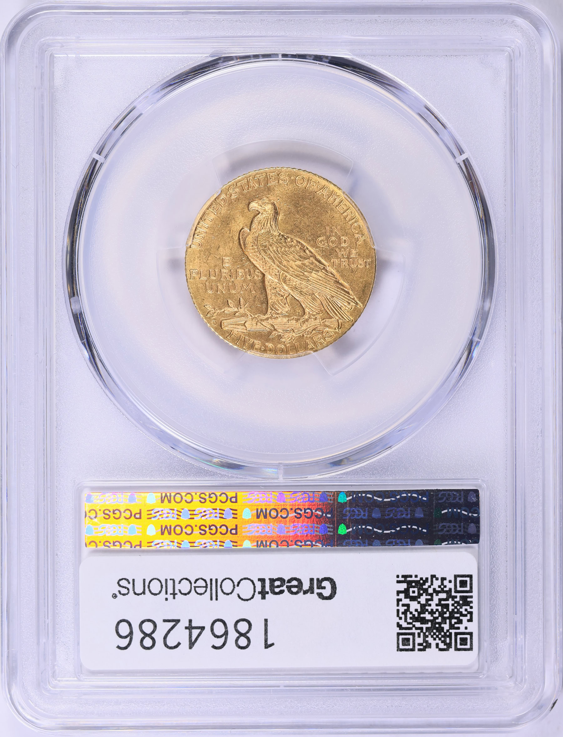 1908-D Indian Gold Half Eagle PCGS MS-64 (CAC Green) (Item 1864286 ...