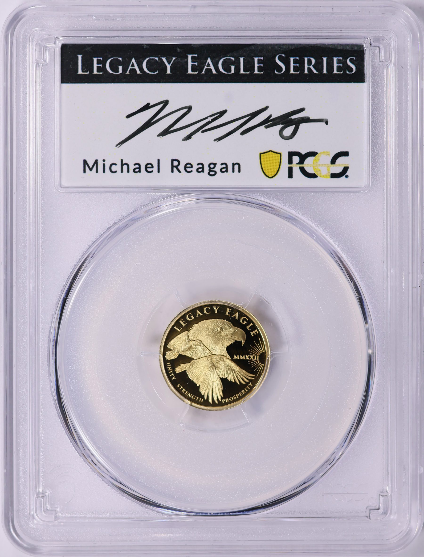 Cook Eagle Cook Islands 2022 Gold $20 Legacy Eagle First Day of Issue Legacy Eagle ...