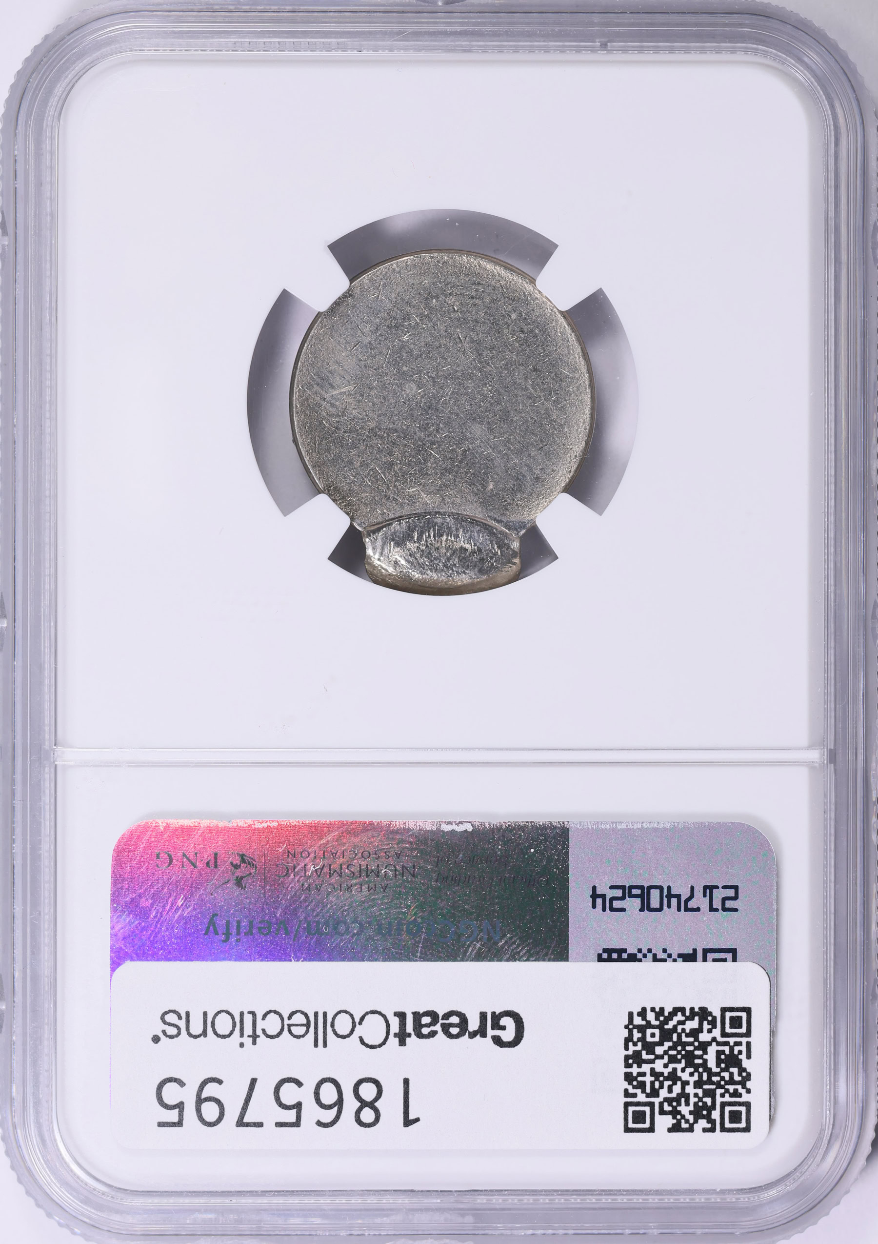 Mint Error Jefferson Nickel Struck 95% Off Center Uniface Reverse