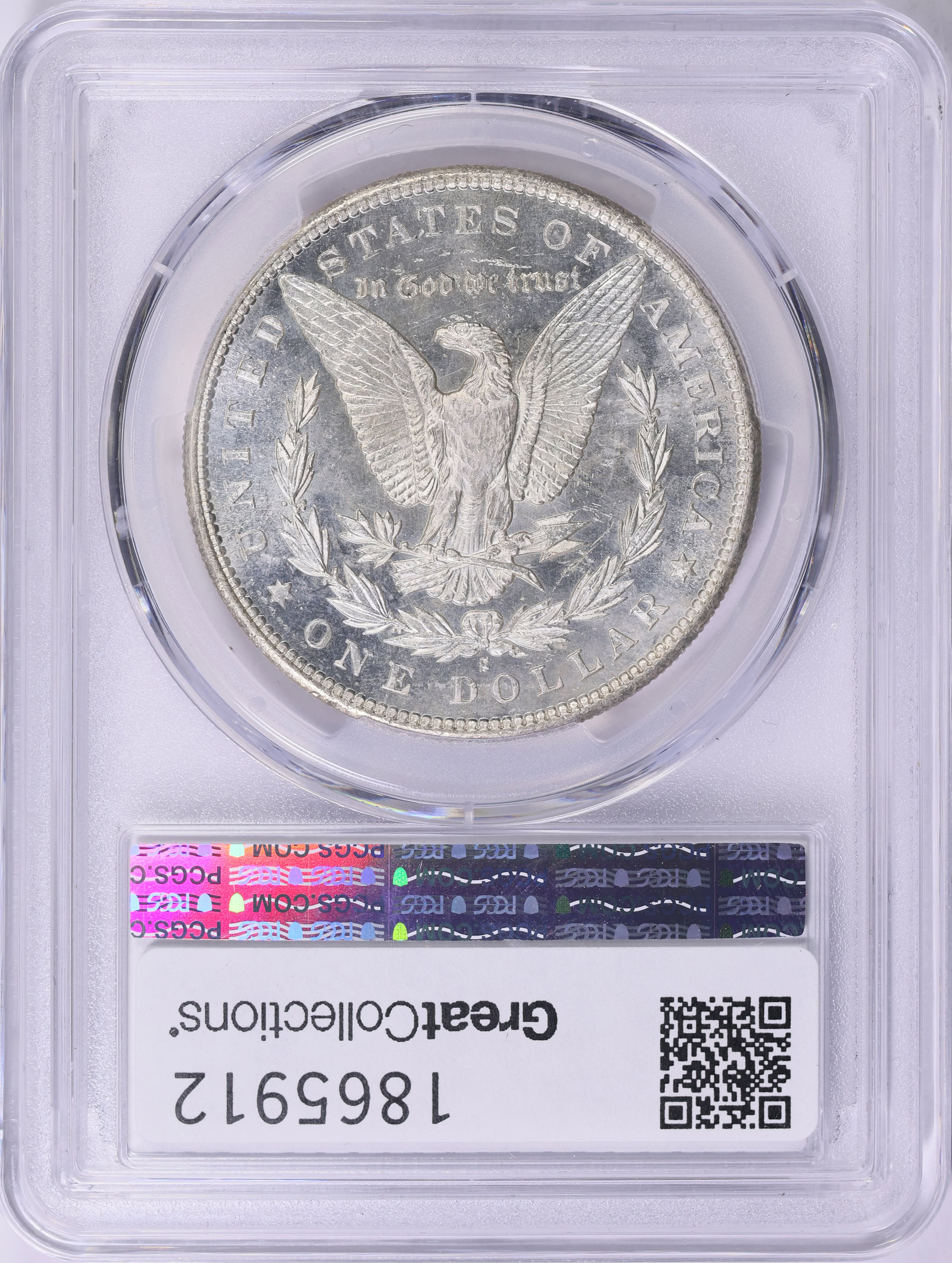 1897-S Morgan Silver Dollar PCGS MS-65 PL (Item 1865912 ...