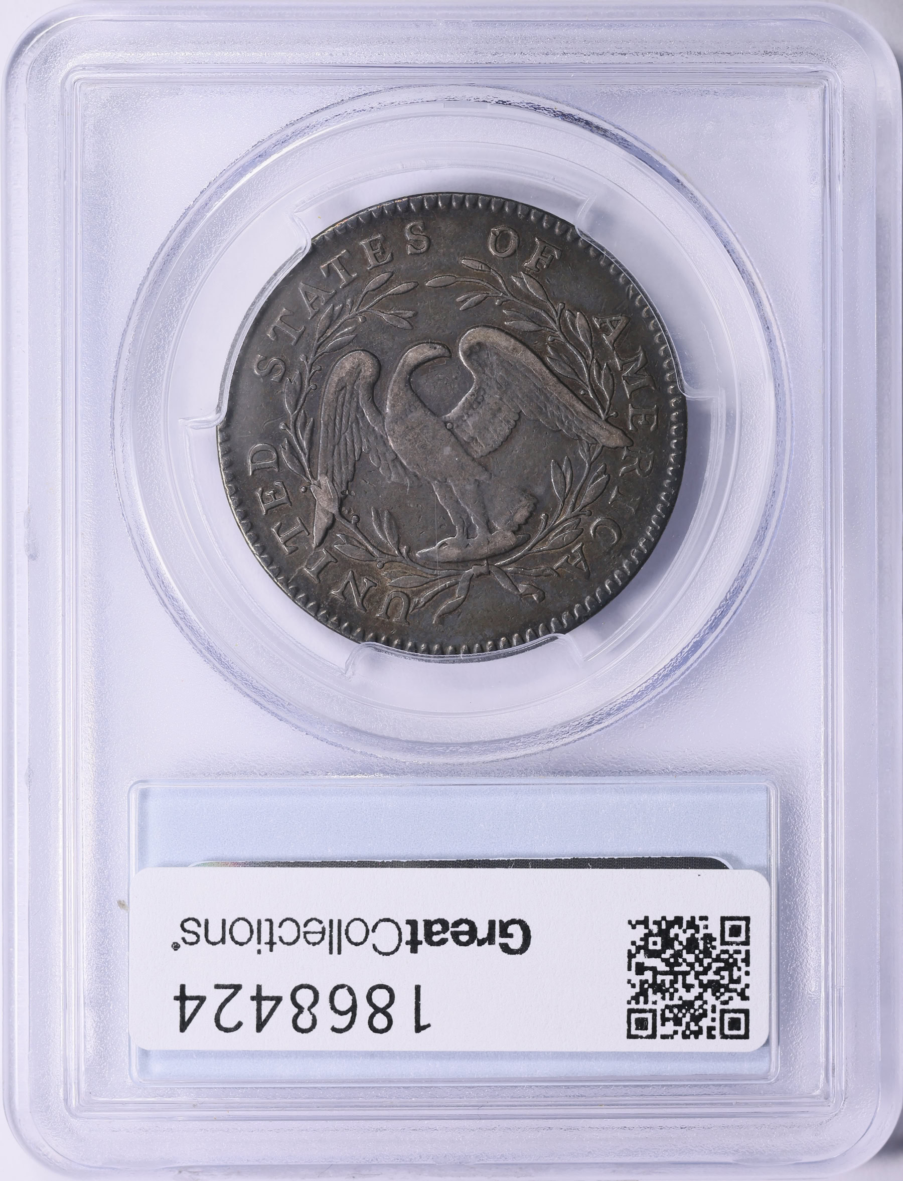 1795 Flowing Hair Half Dollar PCGS XF-40 (CAC Green) (Toned) (Item