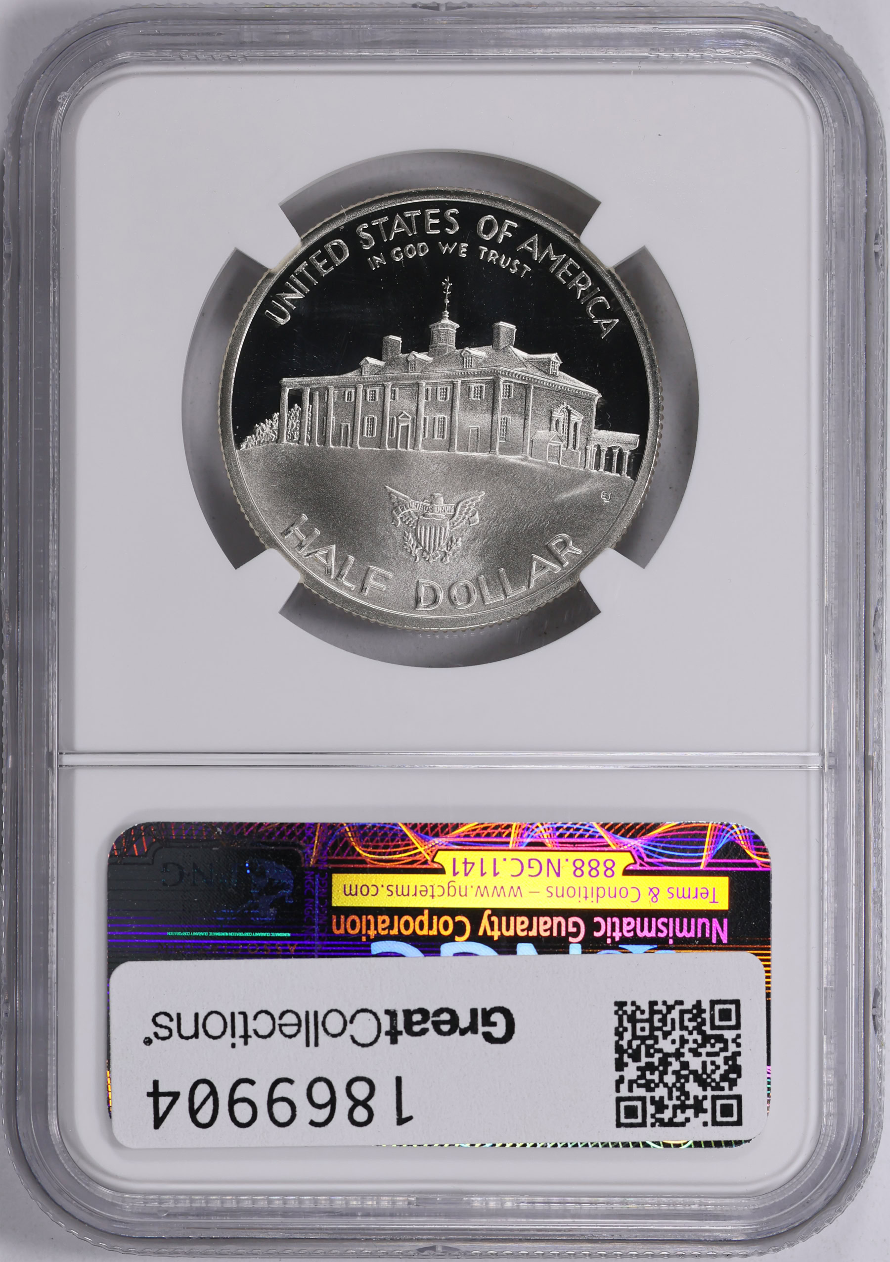 1982-S George Washington 250th Anniversary of Birth Silver