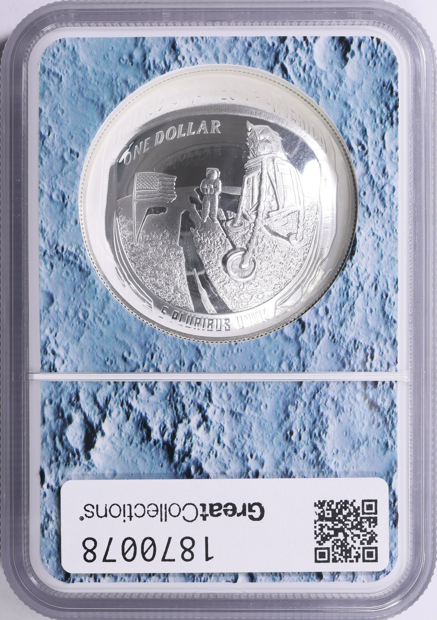 2019-P Apollo 11 50th Anniversary Silver Dollar First Releases NGC ...