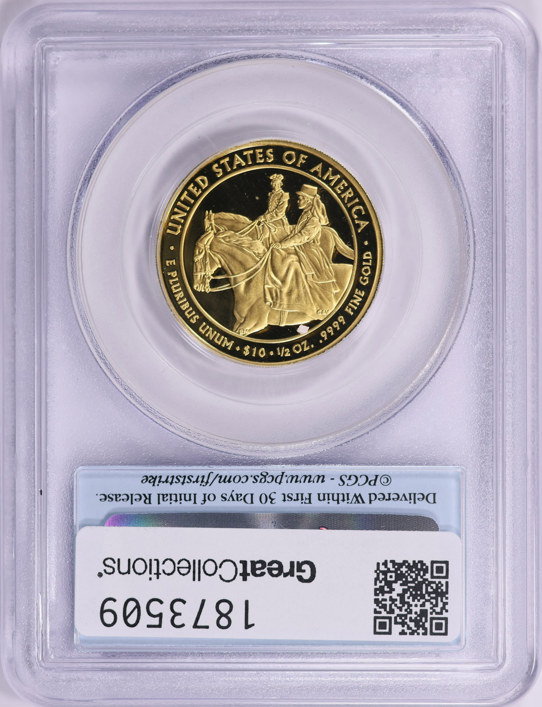 2011-W First Spouse $10 Gold Julia Grant First Strike PCGS Proof