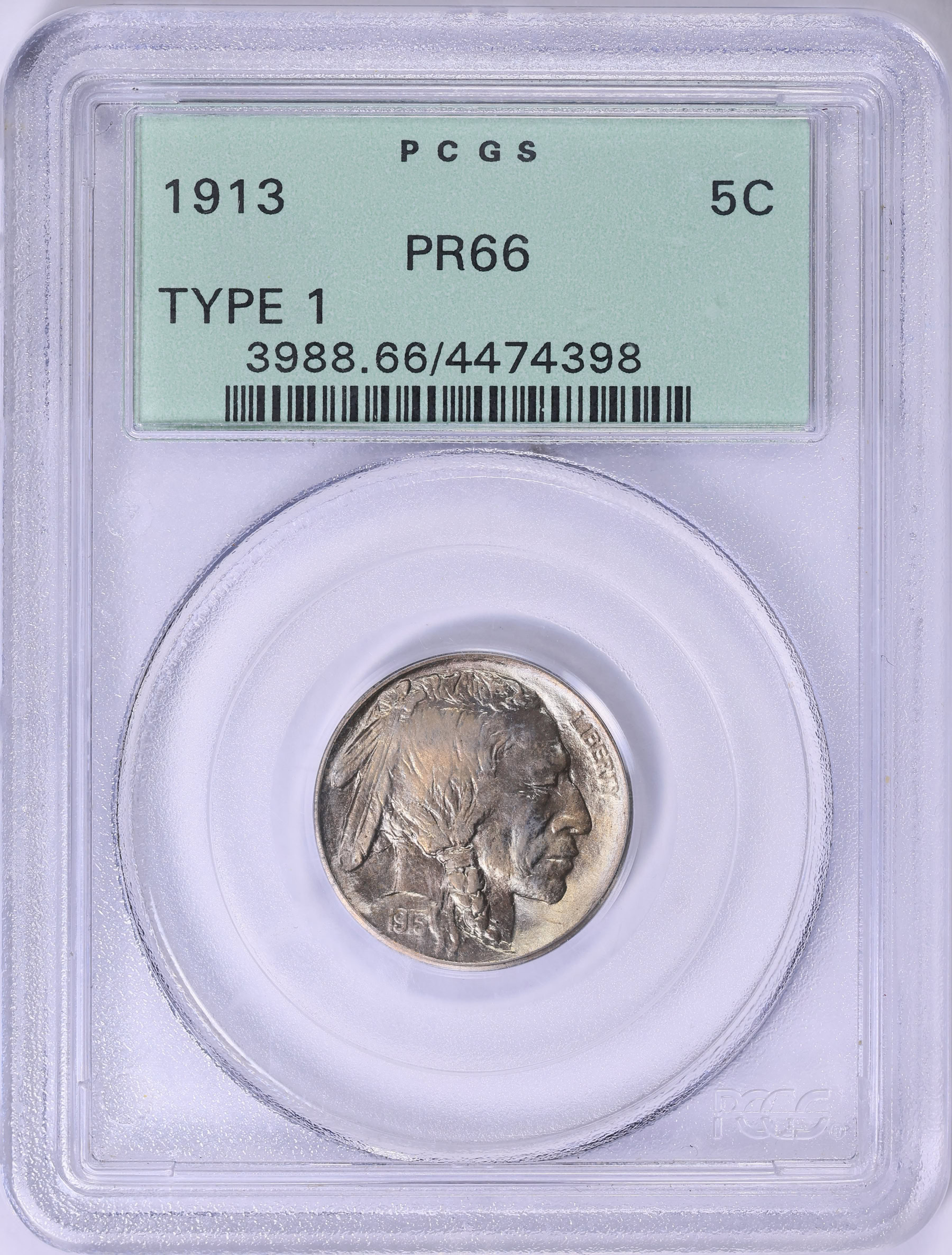 1913 Buffalo Nickel Type 1 PCGS Proof-66 OGH (Item 1874156 ...