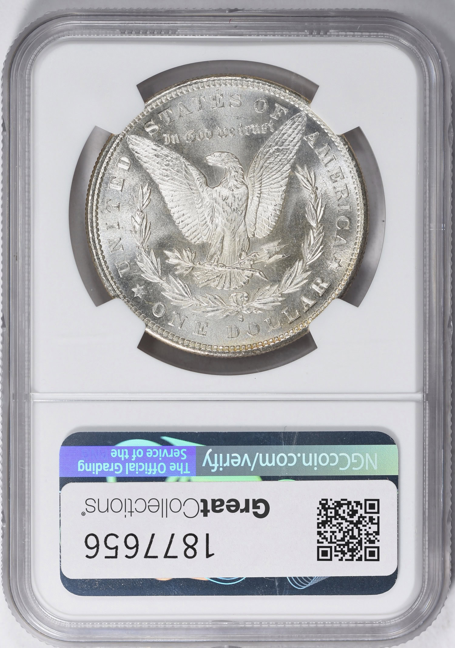 1881-S Morgan Silver Dollar NGC MS-66+ (CAC Green) (Item 1877656 ...