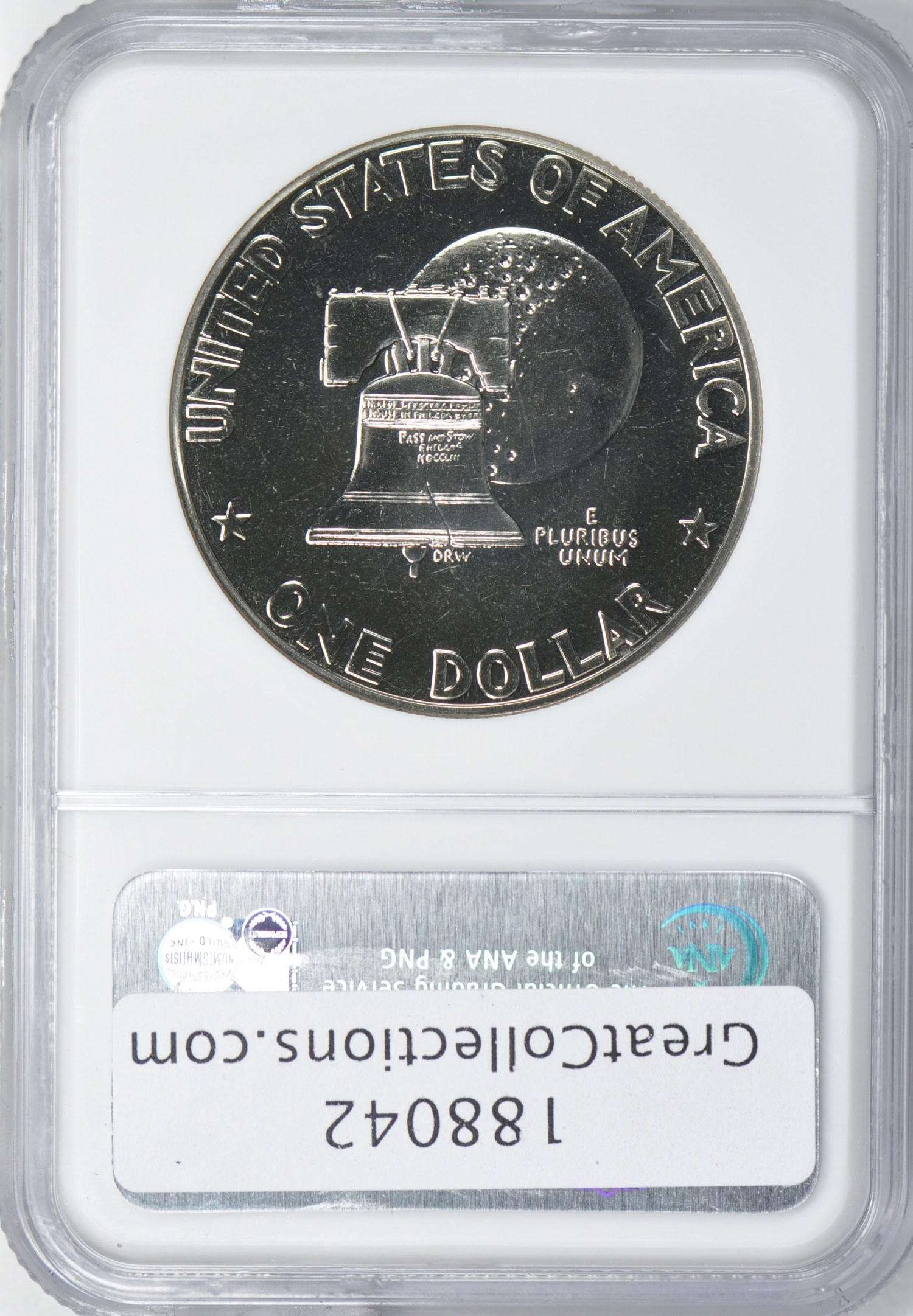 1976-S Eisenhower Dollar Clad Type 1 NGC Proof-68 ☆ (Item 188042