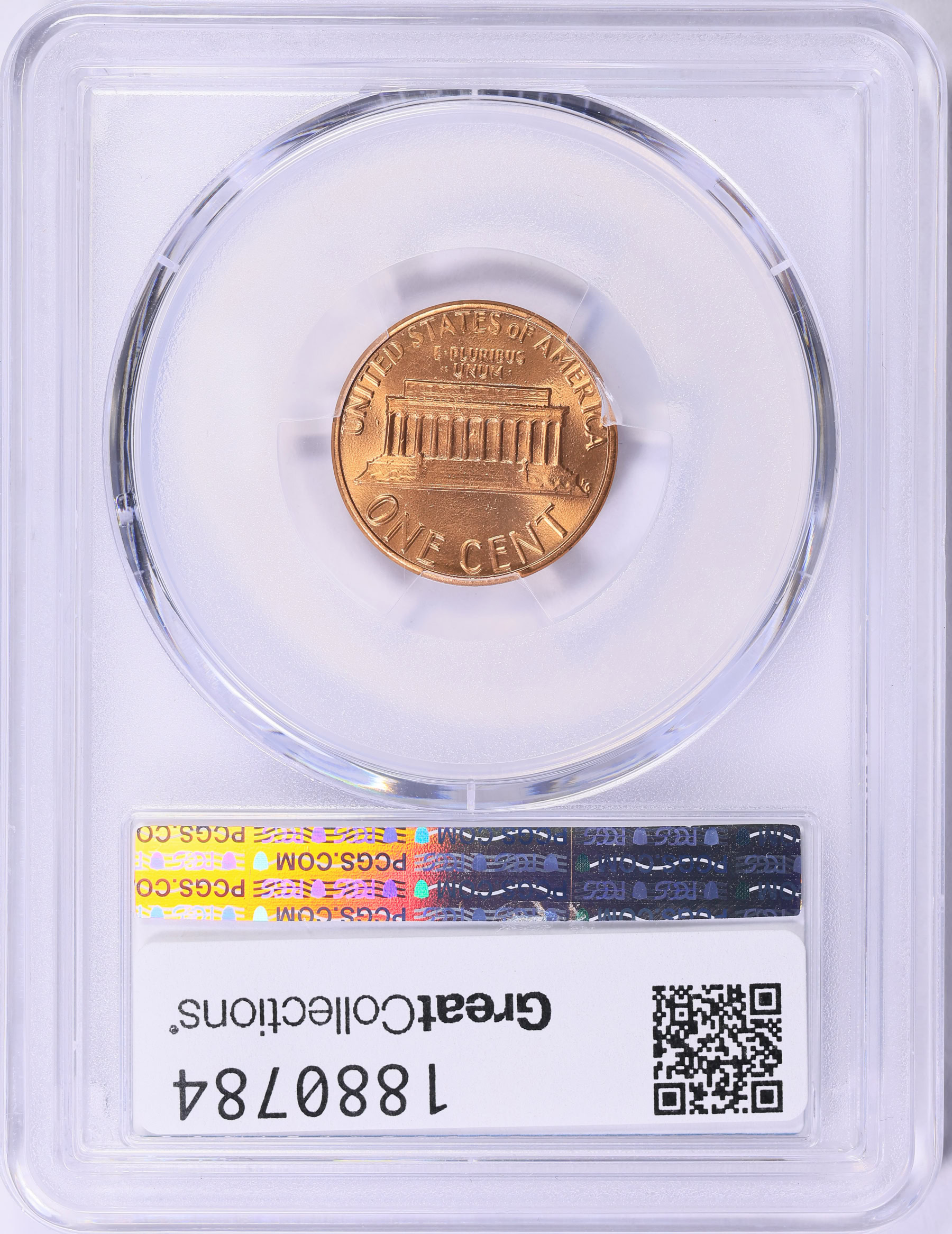 1983 Lincoln Cent Doubled Die Reverse PCGS MS-68 RD (Item 1880784