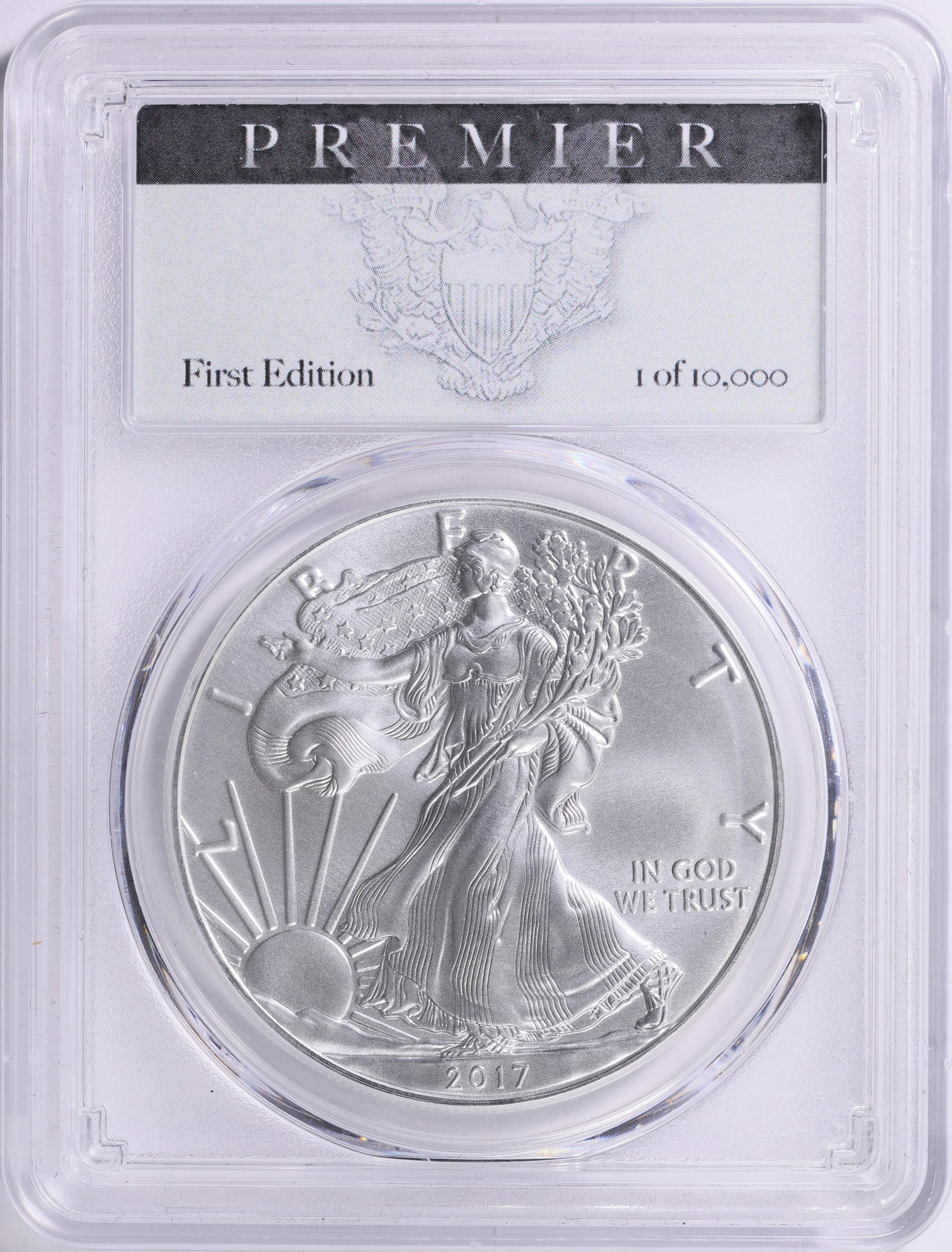2017 $1 Silver Eagle PCGS MS-70 (Premier Label) (Item 1881120