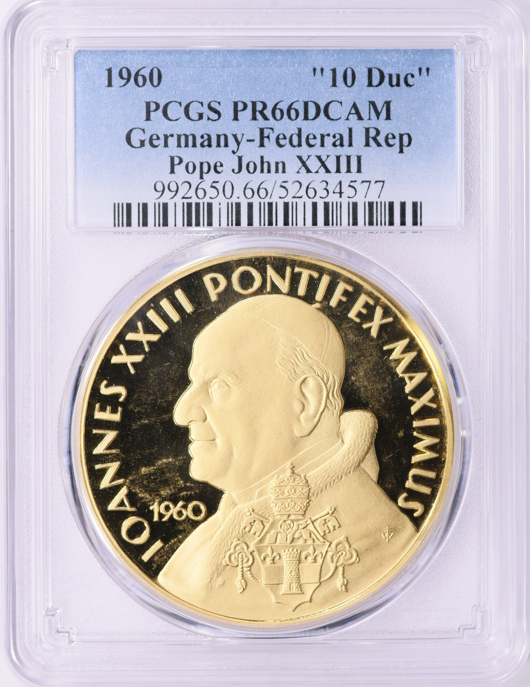 Germany - Federal Republic 1960 Gold Aureus Magnus Fantasy 10