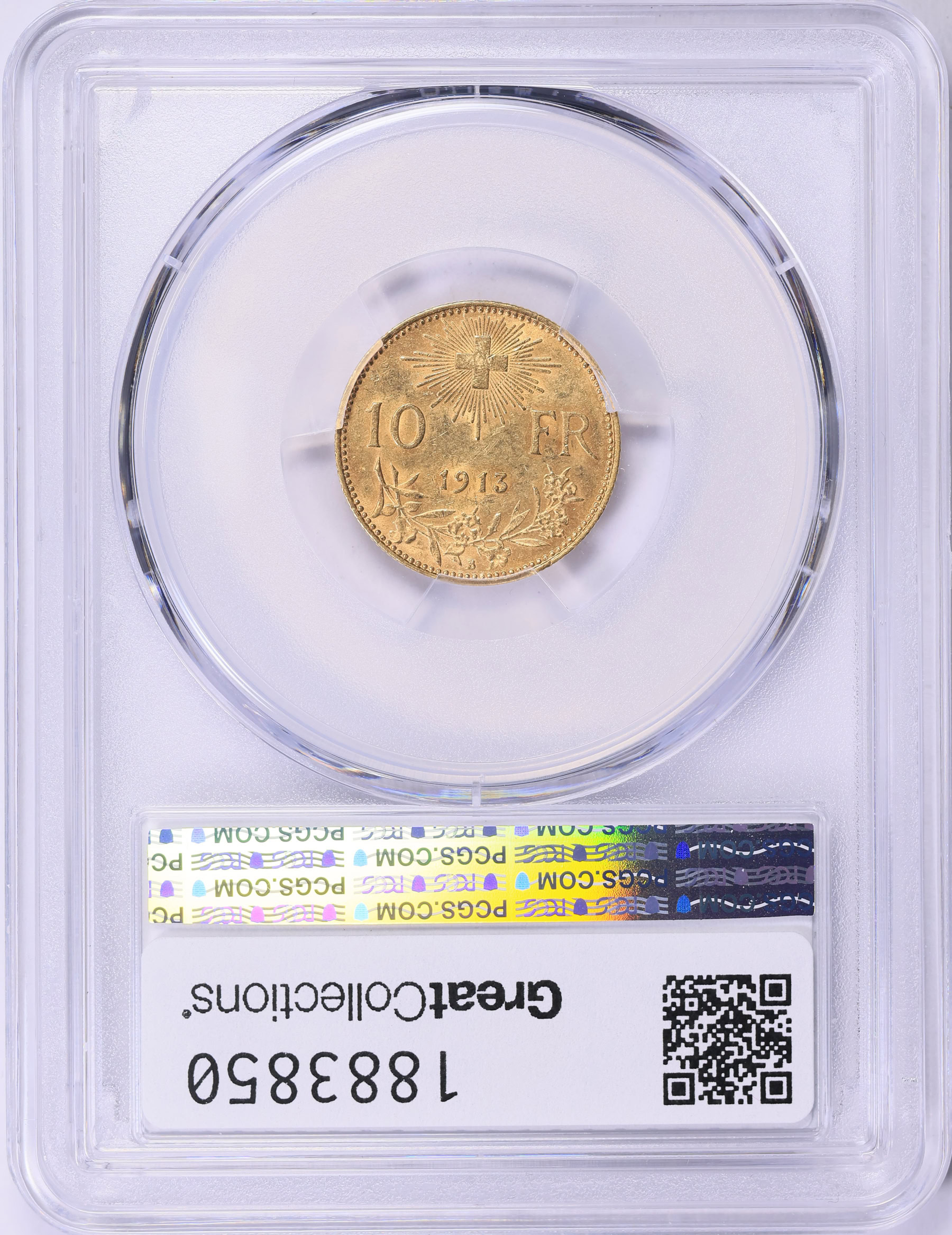 銅貨 1913年 フランス 10サンチームNGC AU 58 BN アンティーク Switzerland 1913-B Gold 10 Francs KM-36 PCGS AU-58 (AGW = 0.0933