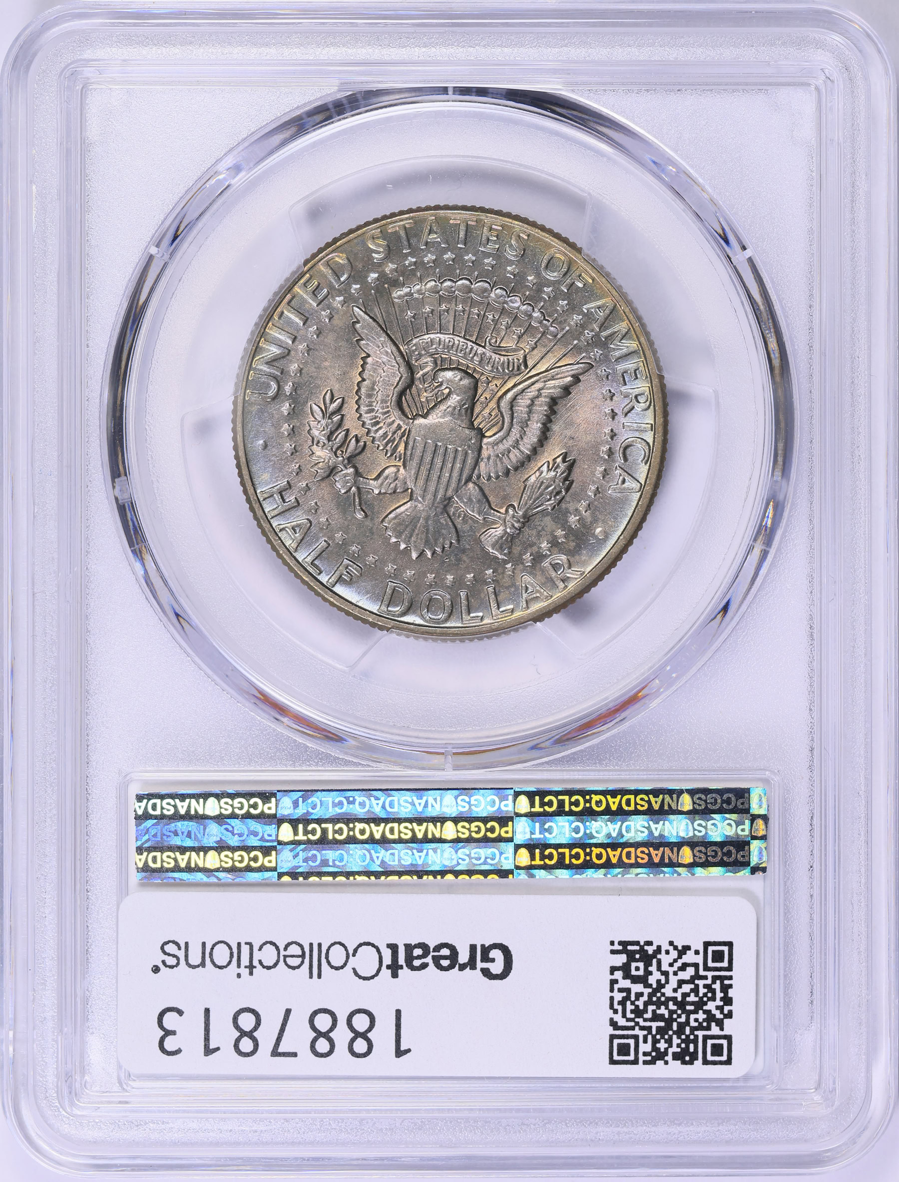 1974-D Kennedy Half Dollar PCGS MS-65 (Toned) (Item 1887813