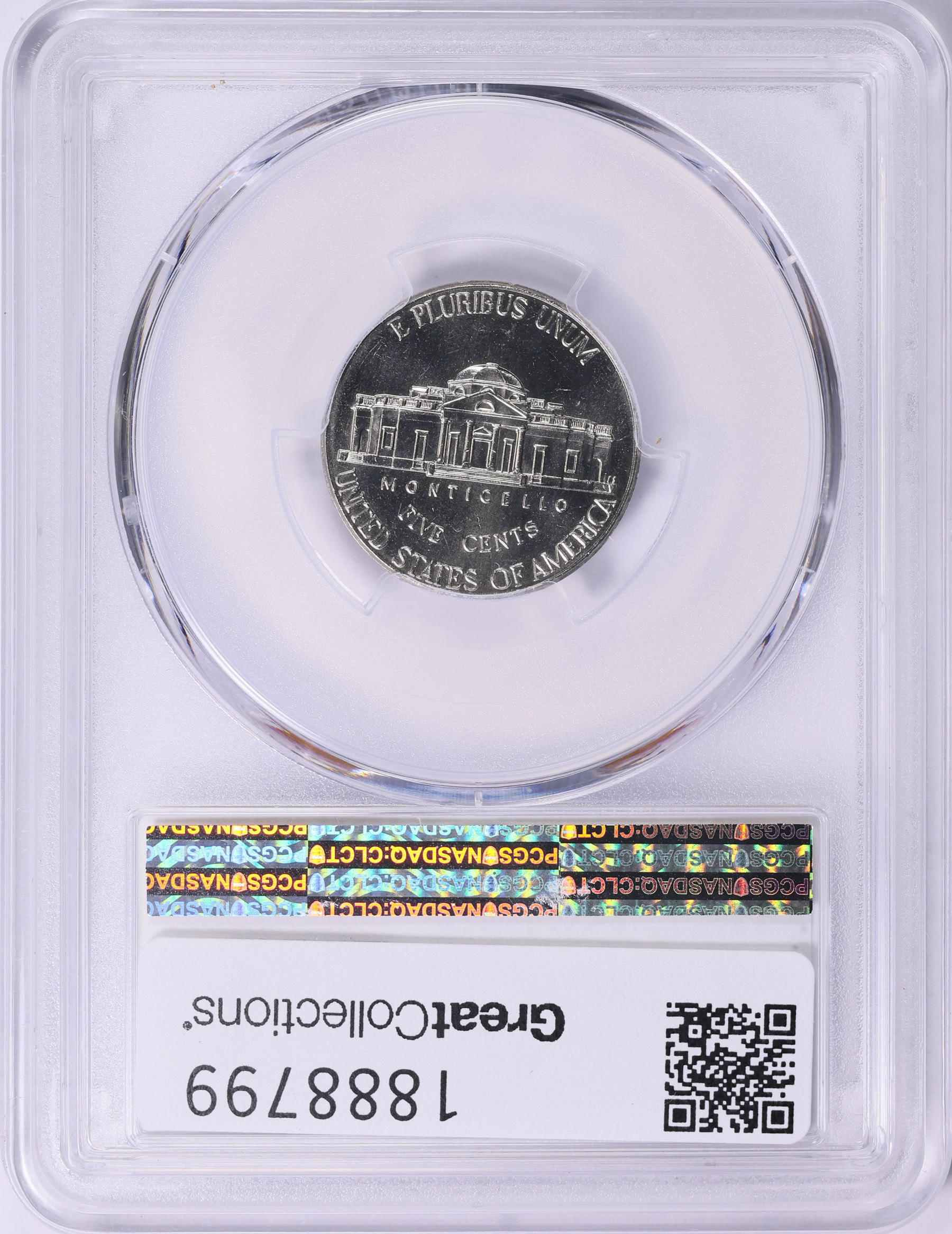 ✨PCGS最高鑑定 MS66 デンマーク 5Kr 2017-P Jefferson Nickel PCGS MS-66 FS (Item 1888799