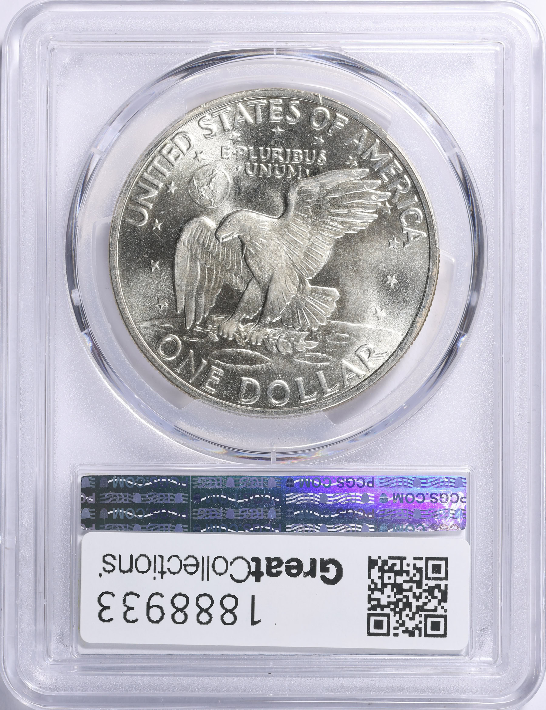 コレクション PCGS MS67 1971-S Eisenhower Dollar Silver PCGS MS-67 (Item 1888933