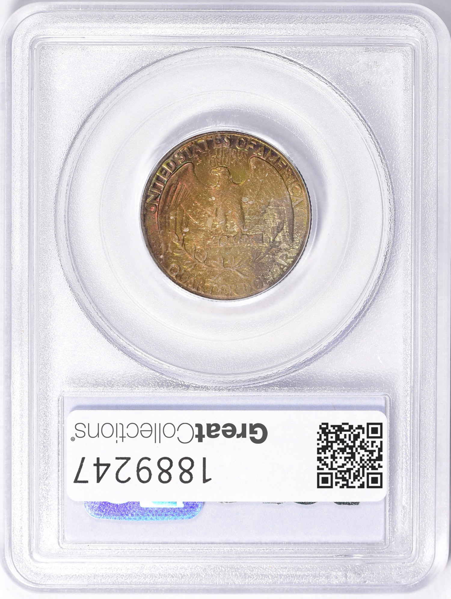 1936 Washington Quarter PCGS MS-65 (Toned) (Item 1889247 ...