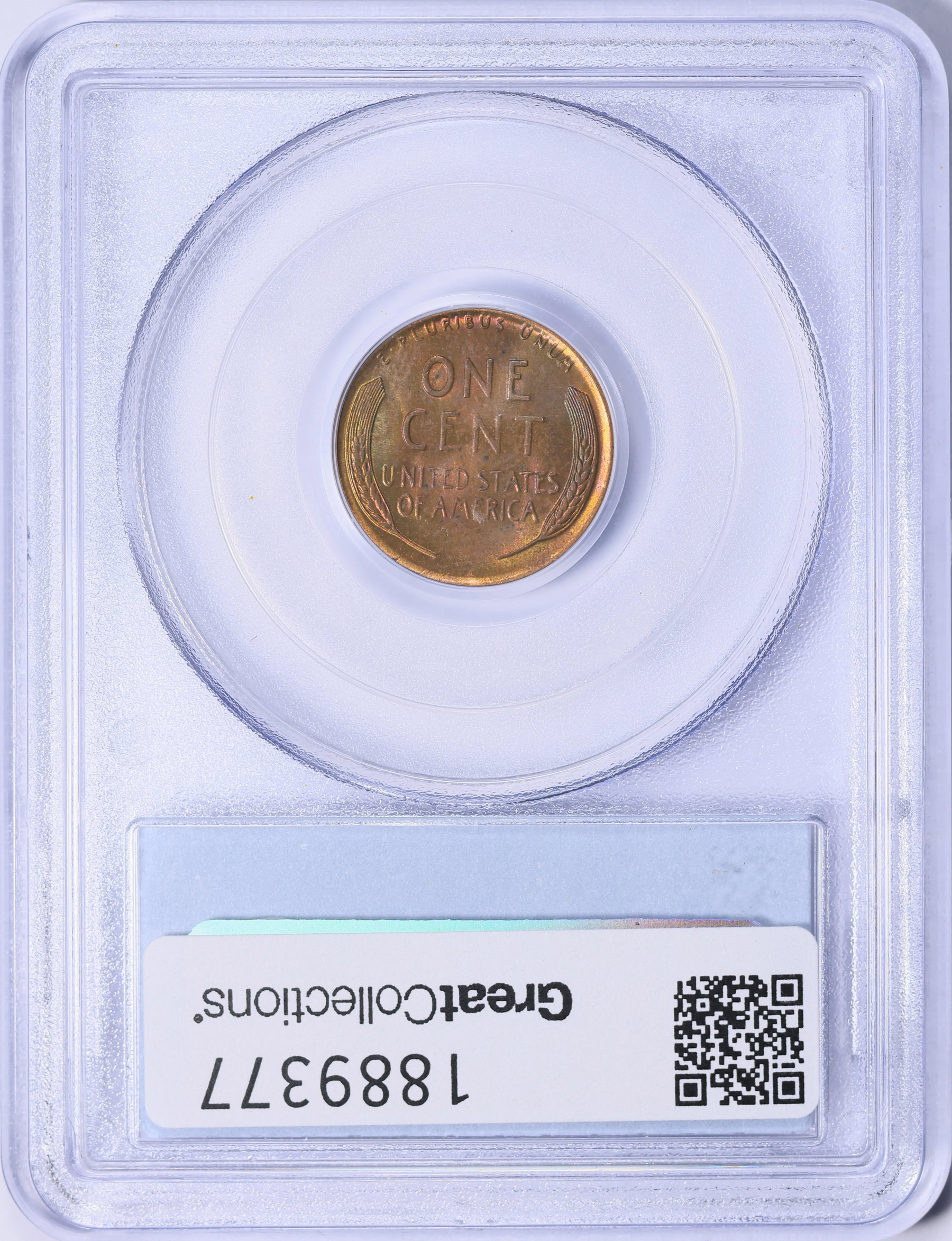 1956-D Lincoln Cent PCGS MS-64 RB (Toned) (Item 1889377