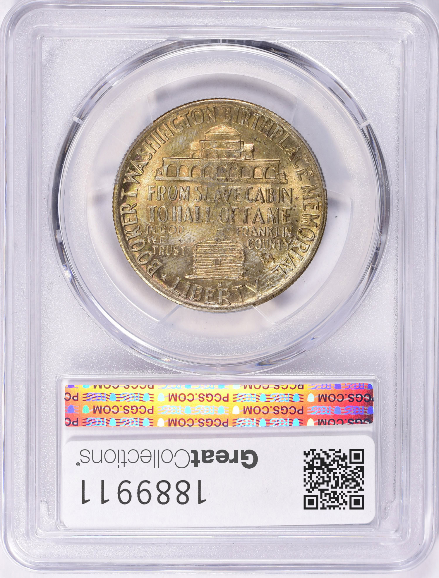 1946-S Booker T. Washington Memorial Half Dollar PCGS MS-66 (CAC