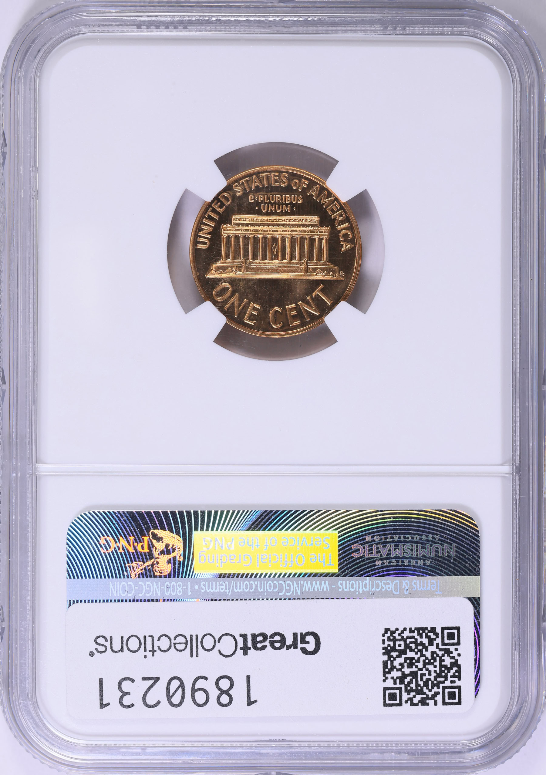 1960 Lincoln Cent Small Date NGC Proof-67 RD (Item 1890231