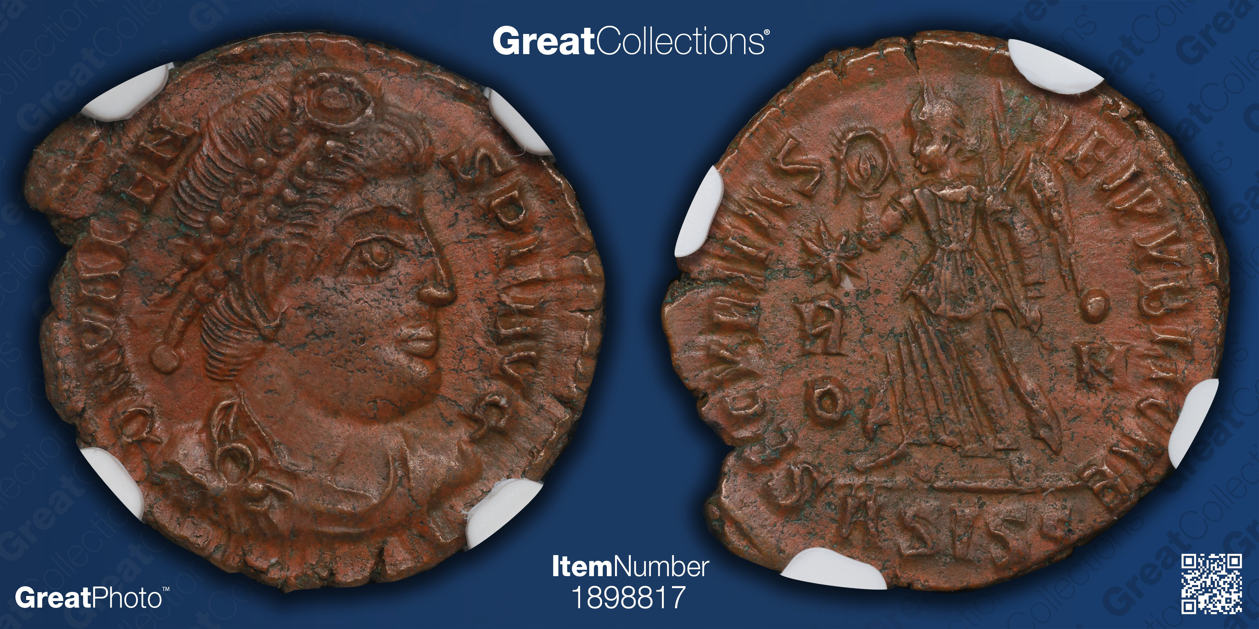 Ancient Roman Empire, Valens (A.D. 364-378) c.A.D. 364-367 AE3