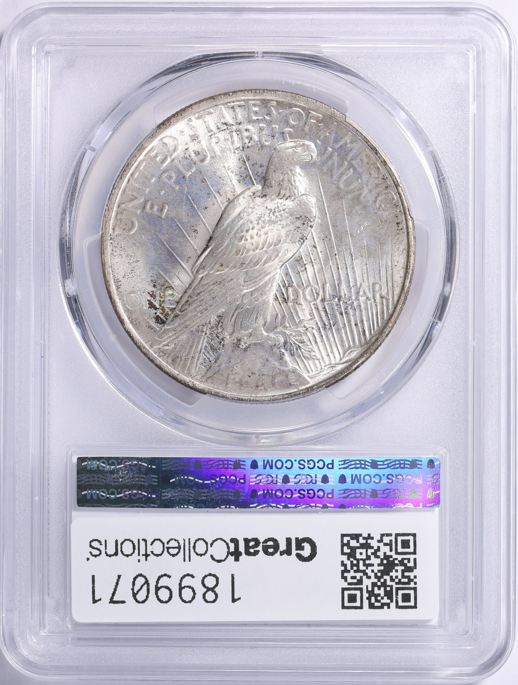 1924 Peace Silver Dollar PCGS MS-67+ (CAC Green) (Item 1899071