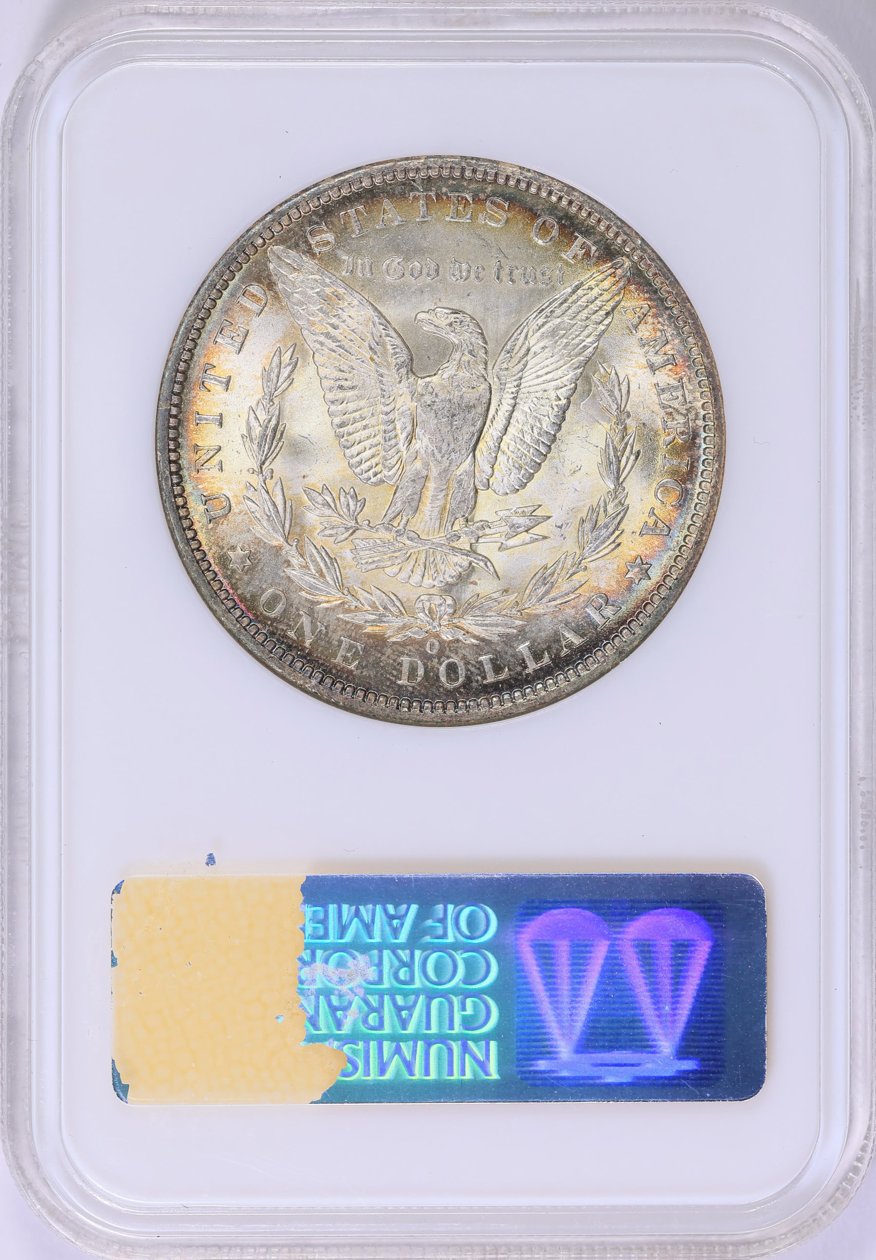 1890-O Morgan Silver Dollar NGC MS-63 (CAC Green) OH (Toned) (Item ...