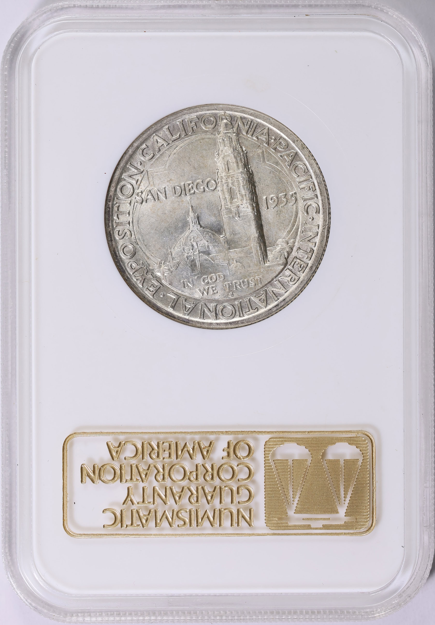 1935-S San Diego, California Pacific International Exposition Half