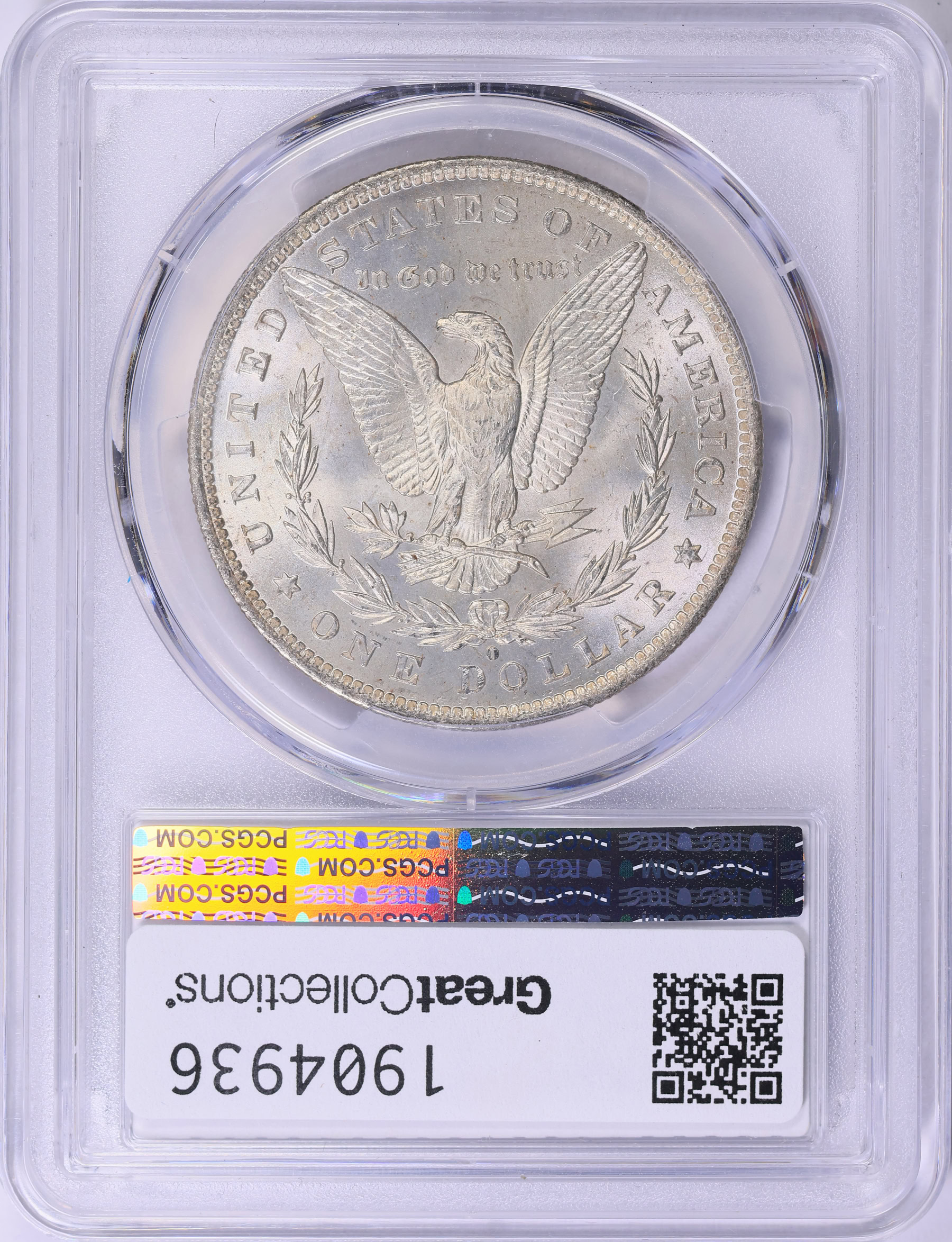 1884-O Morgan Silver Dollar O/O VAM-10 Hot 50 PCGS MS-67+ (CAC