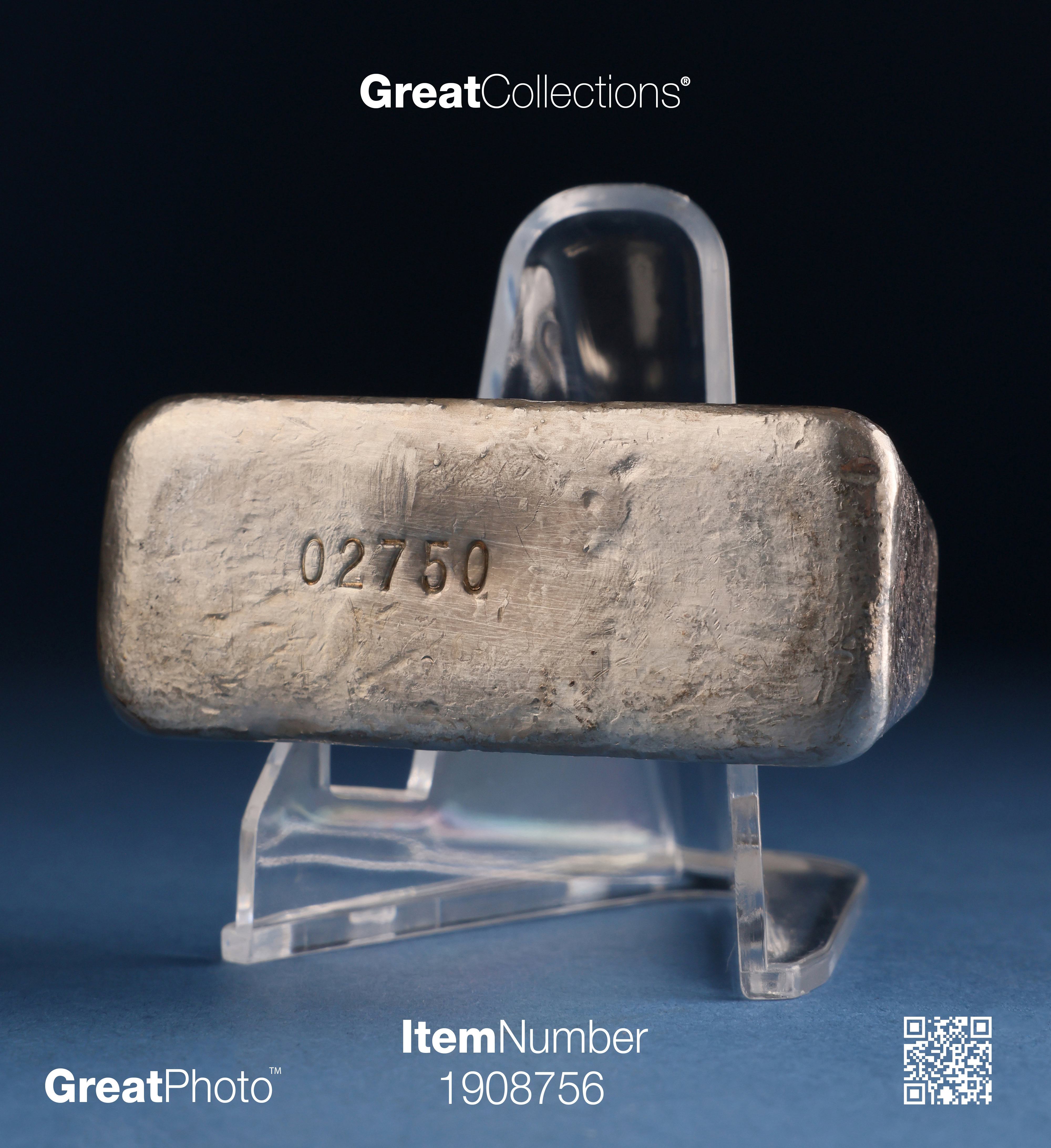 ND Silver 10oz AGS Ingot/Bar Uncertified (ASW = 9.99 oz.) | Cert #n/a ...