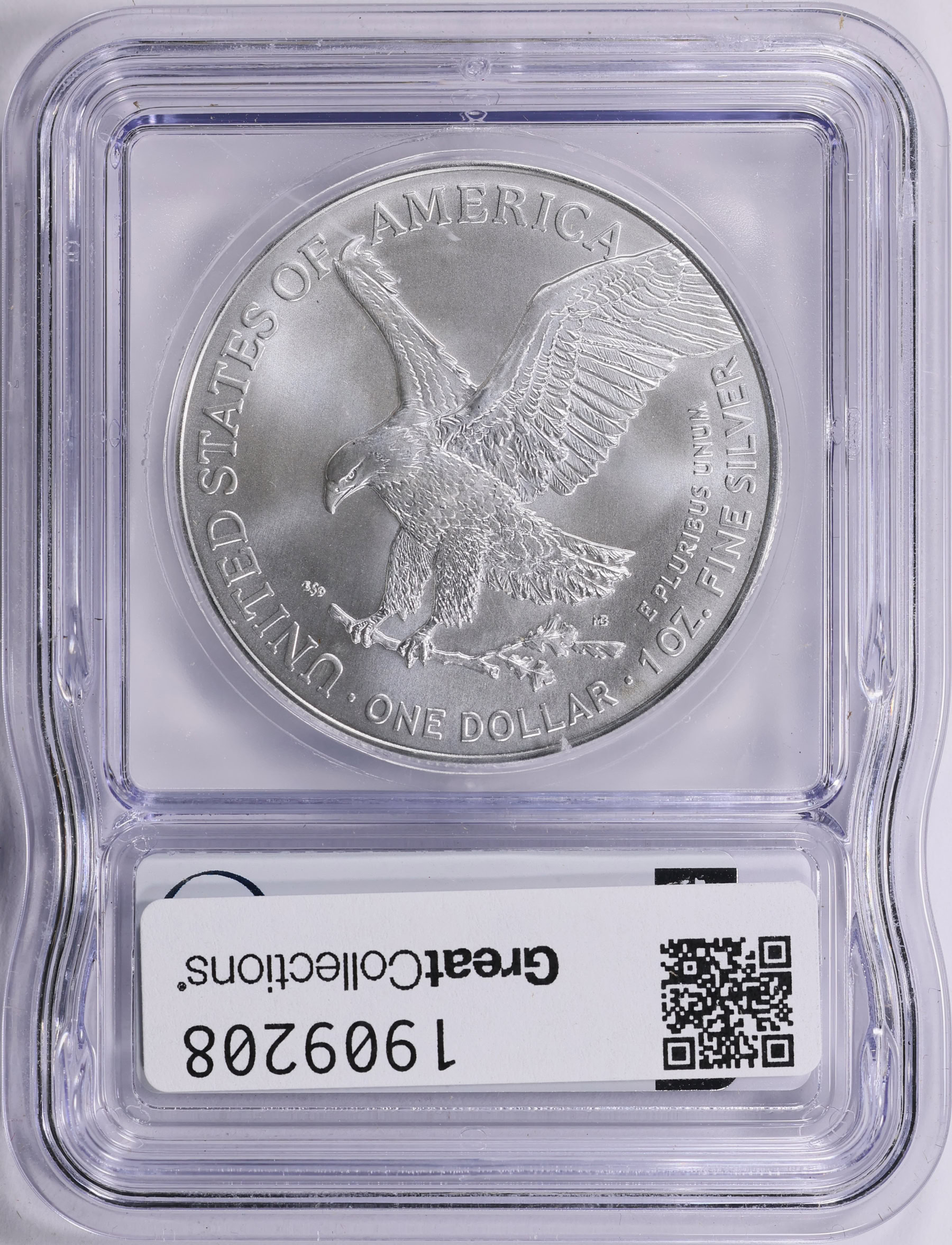 2022 $1 Colorized Silver Eagle Starry Night Chromatics Private Mint ...