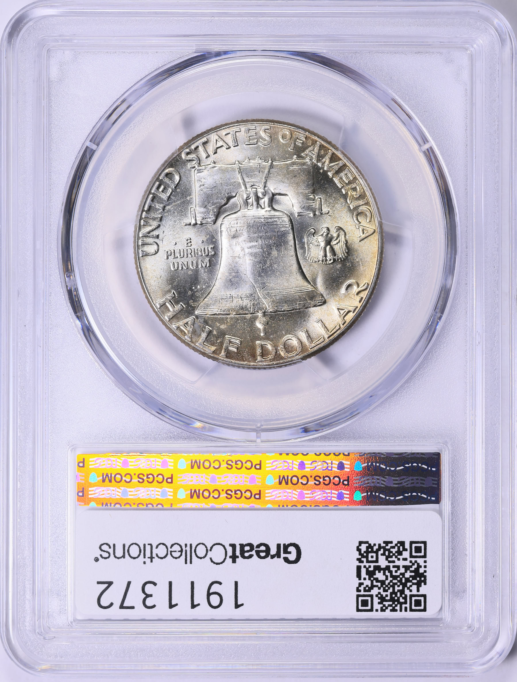 1963 Franklin Half Dollar PCGS MS-64 (Toned) (Item 1911372 ...