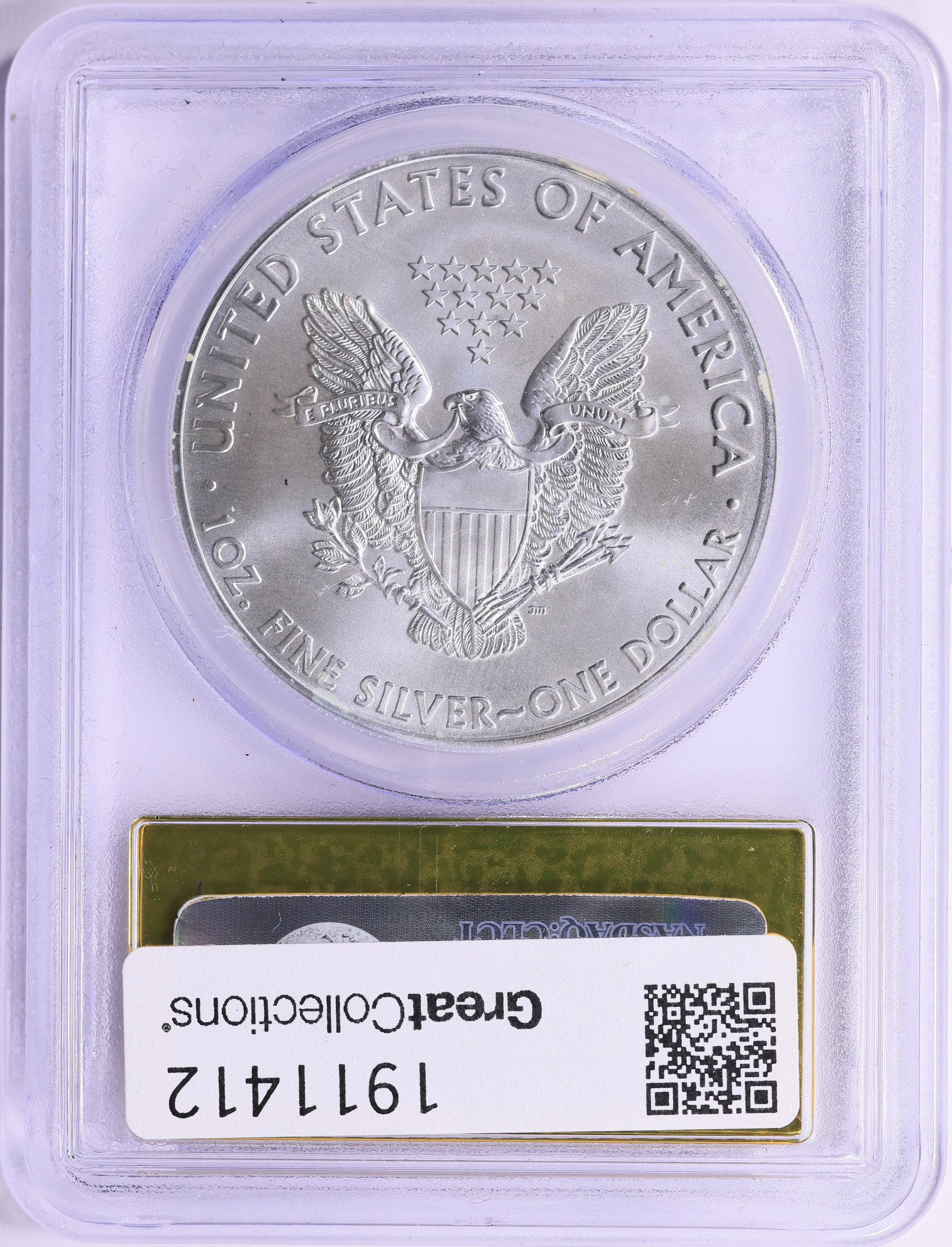 2015-(W) $1 Silver Eagle First Day West Point Strike PCGS MS-70