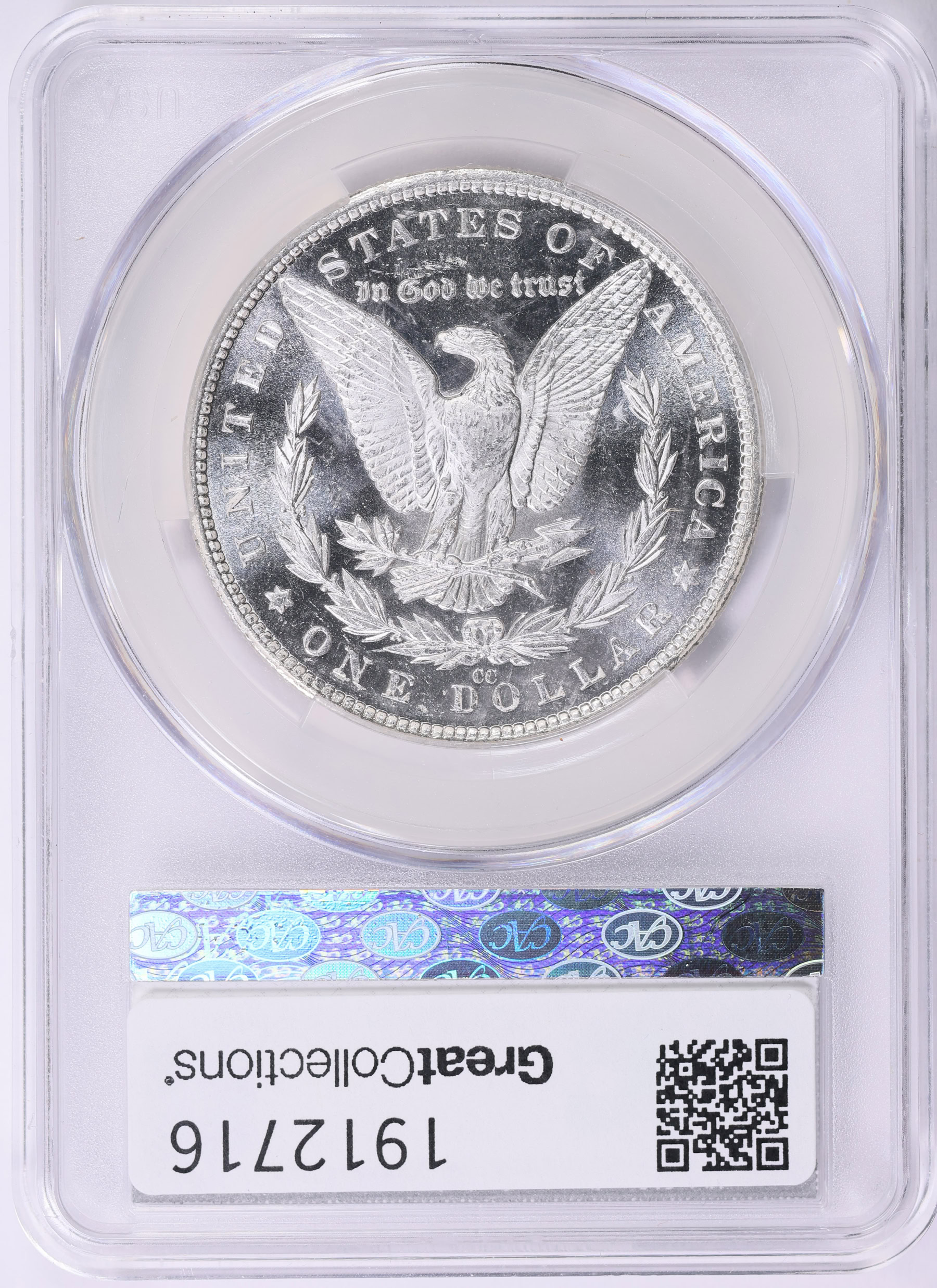 1882-CC Morgan Silver Dollar CACG MS-64 DMPL (Item 1912716