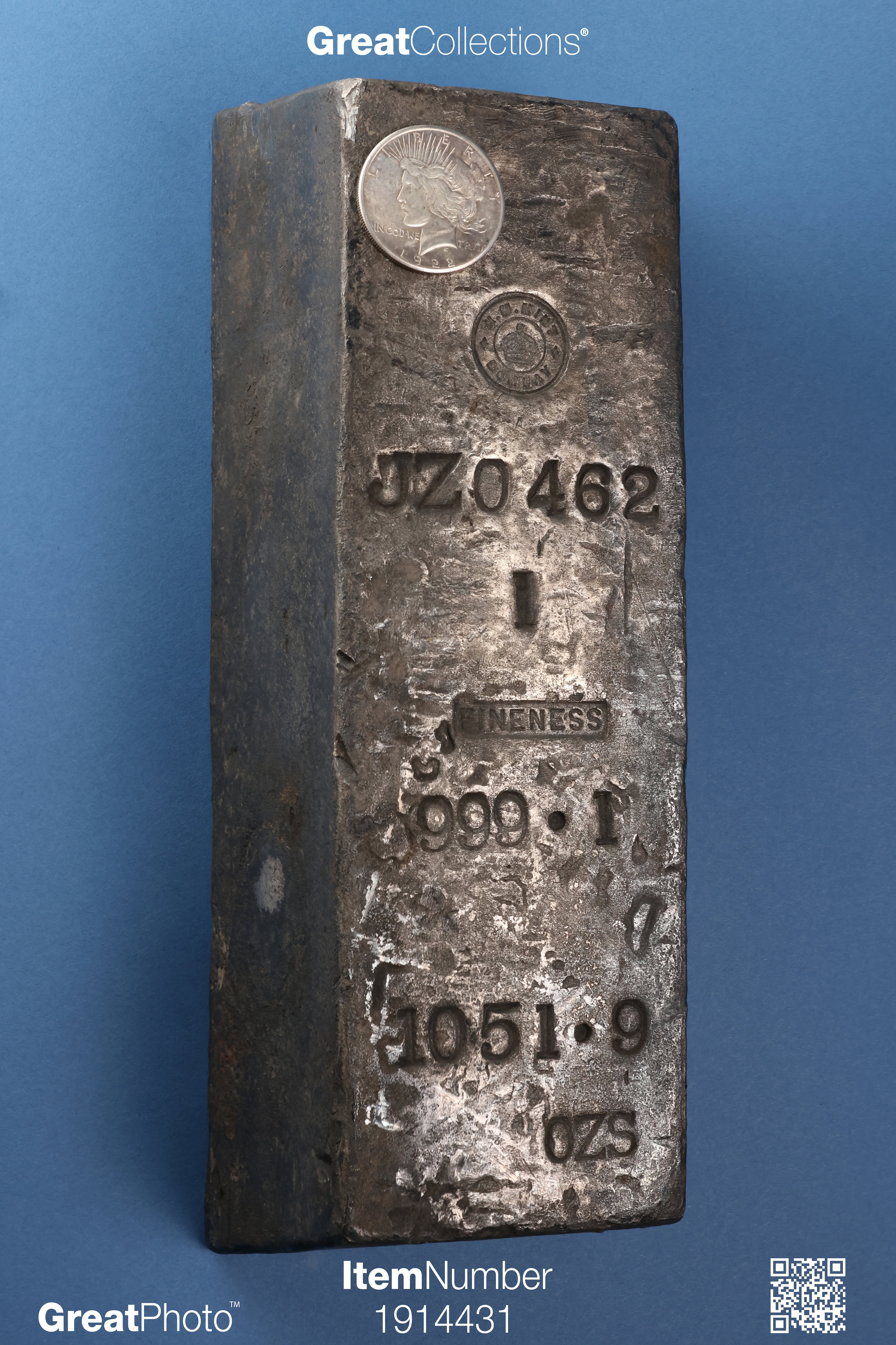 翡翠のカンブ 95000 Massive S.S. Gairsoppa Shipwreck 1,051.9 Ounce Fine Silver