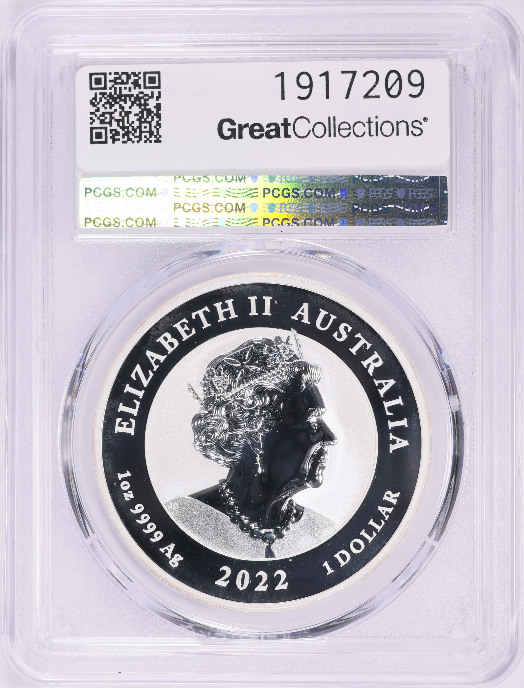 Australia 2022-P Silver Dollar Chinese Myths and Legends Phoenix