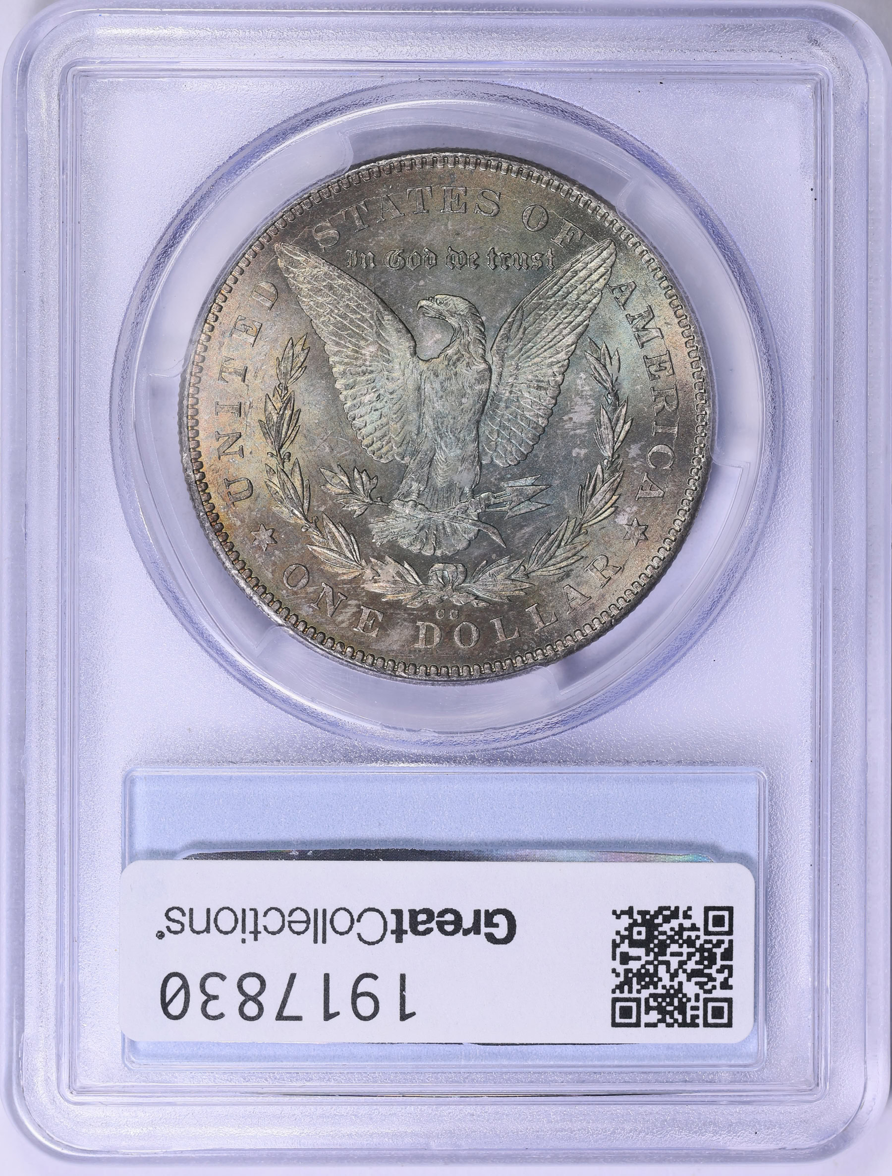 1878-CC Morgan Silver Dollar PCGS MS-66 (Toned) (Item 1917830