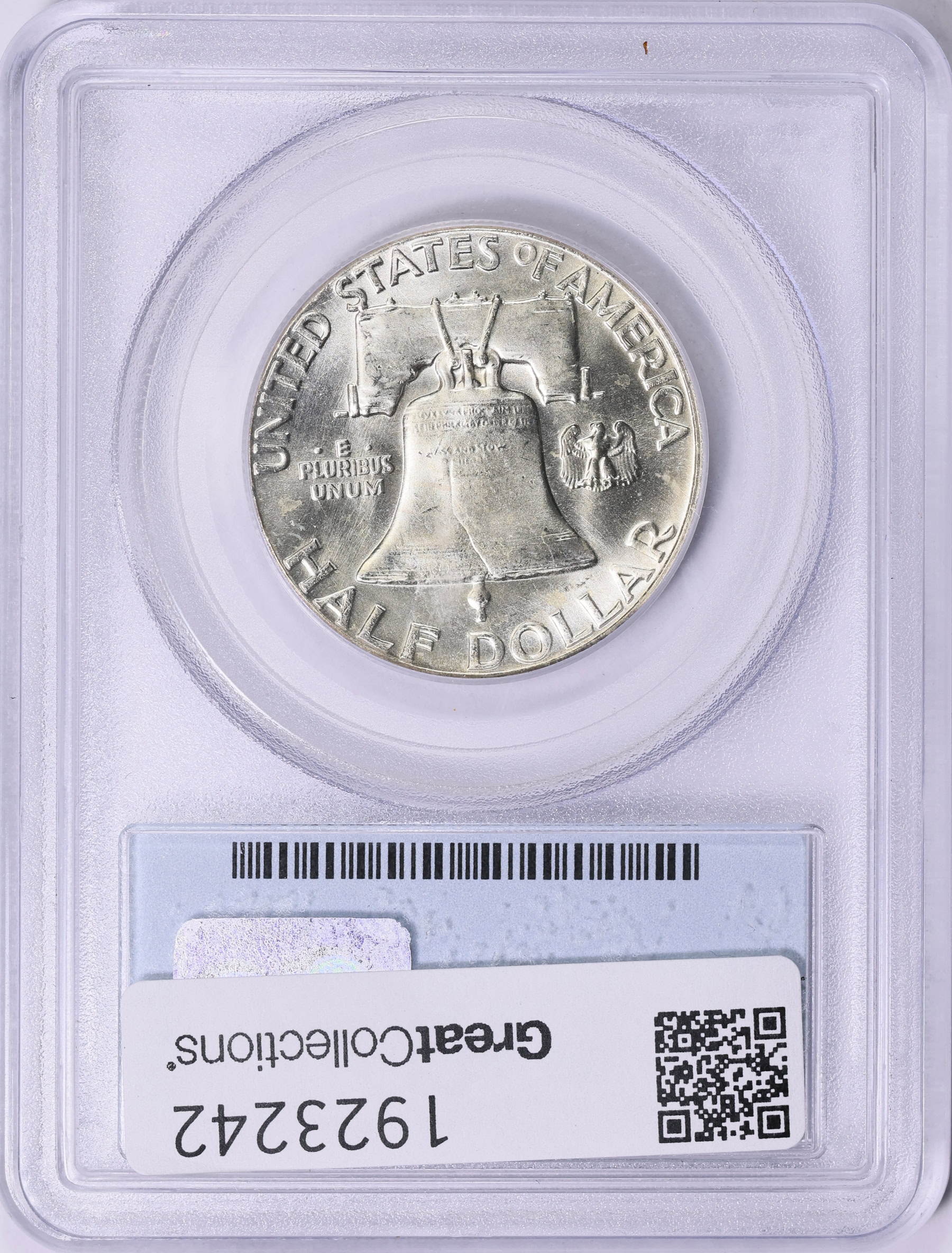 1963 Franklin Half Dollar PCGS MS-65 (Item 1923242) | GreatCollections ...