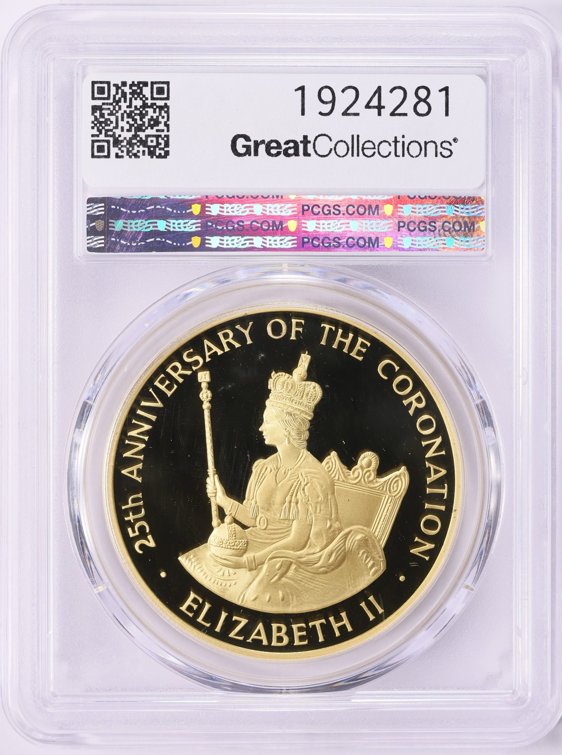 Jamaica 1978 Gold $250 Coronation KM-78 With Case of Issue PCGS