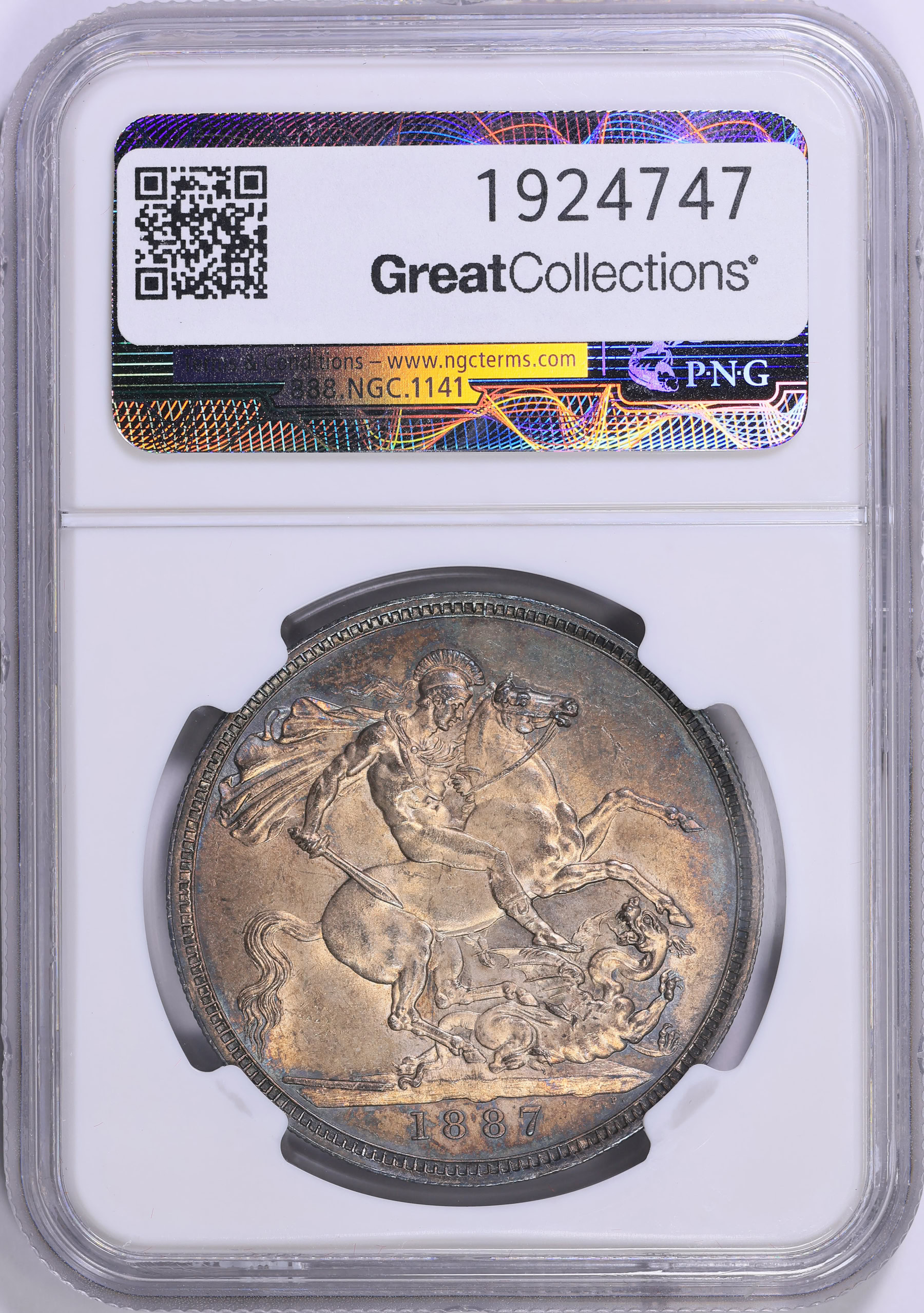 ☆金終 【NGC MS65 N社準最高鑑定】1962 イギリス 3P銅貨 完全未