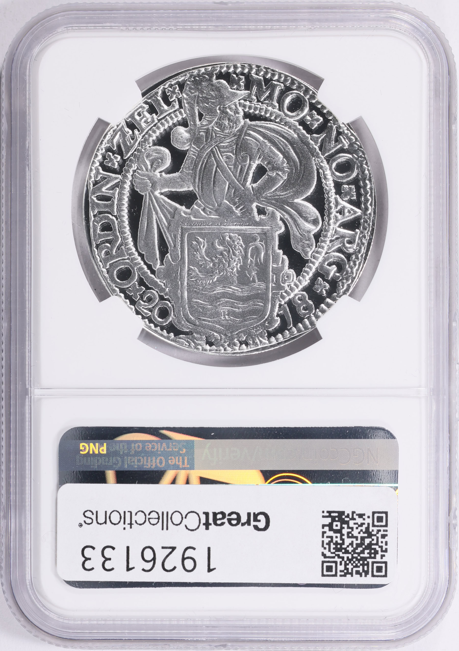 Netherlands 2018 Silver Lion Dollar Restrike NGC Proof-70 UC (Item