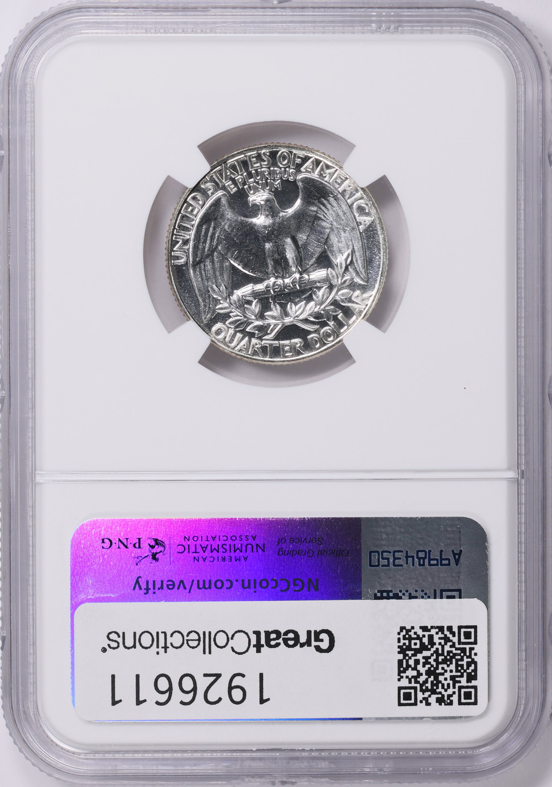 1952 Washington Quarter Superbird NGC Proof-68 (Item 1926611 