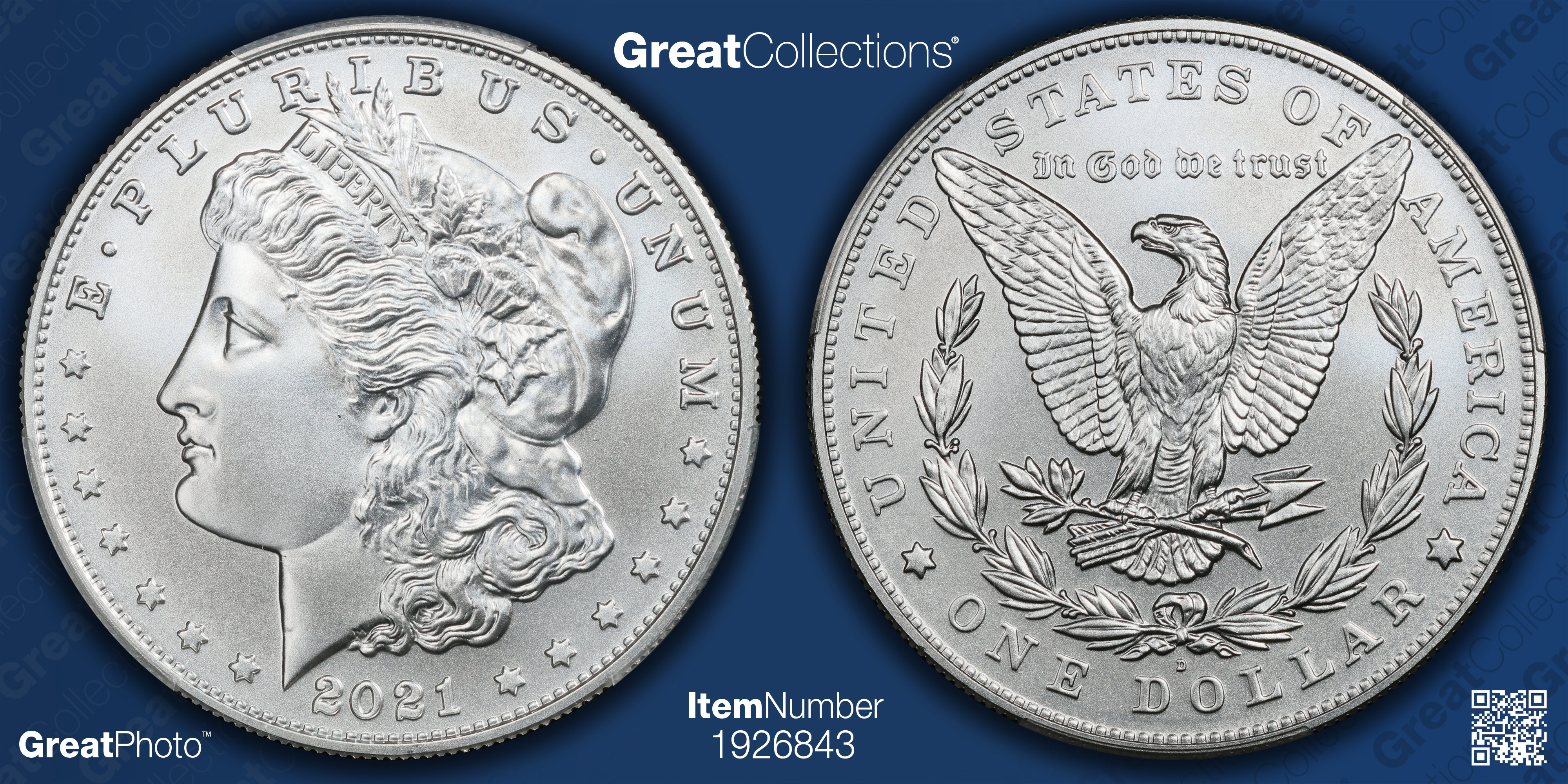 2021-D Morgan Silver Dollar 100th Anniversary Advanced Release