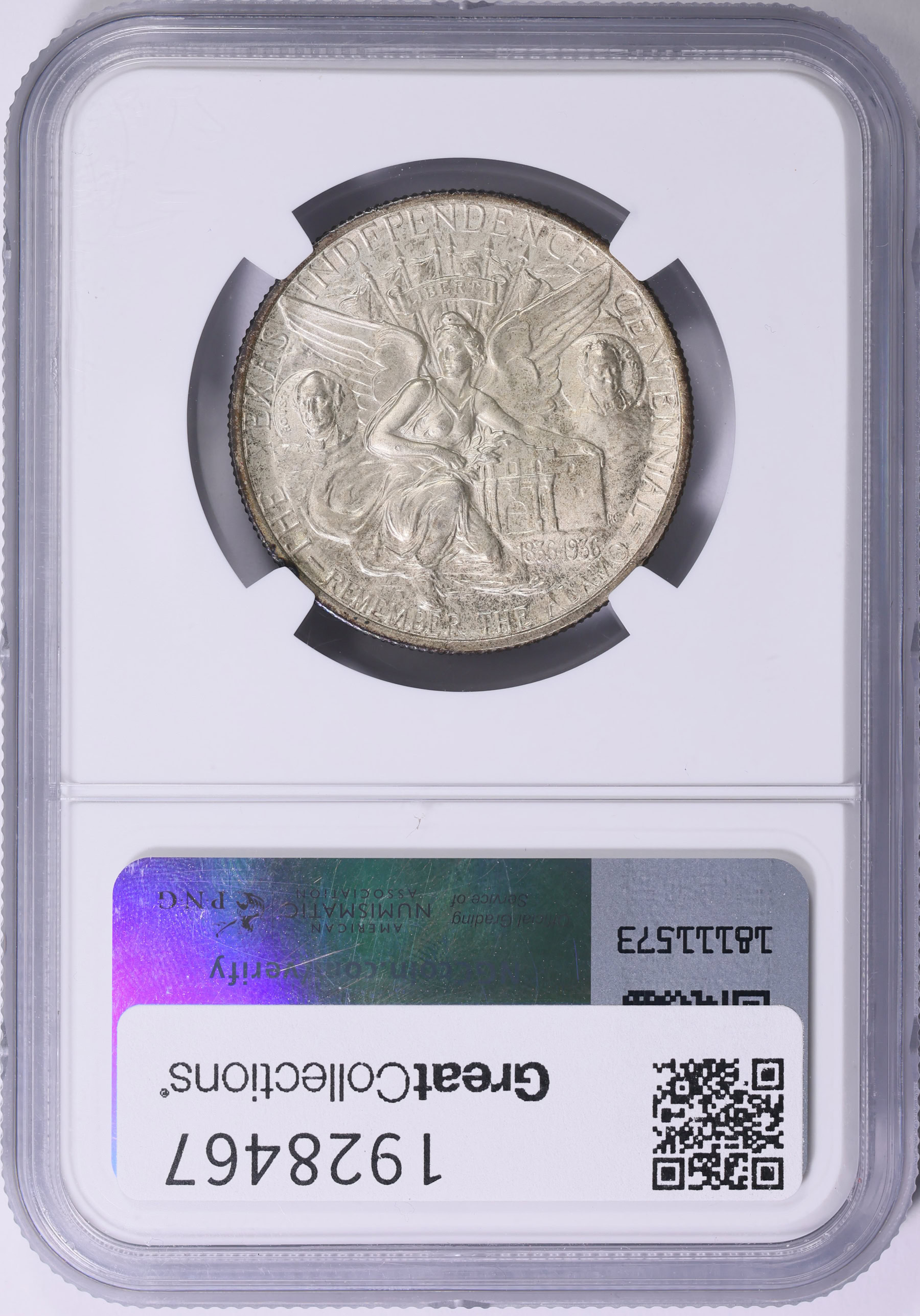 1936 Texas Centennial Half Dollar NGC MS-67+ (Item 1928467