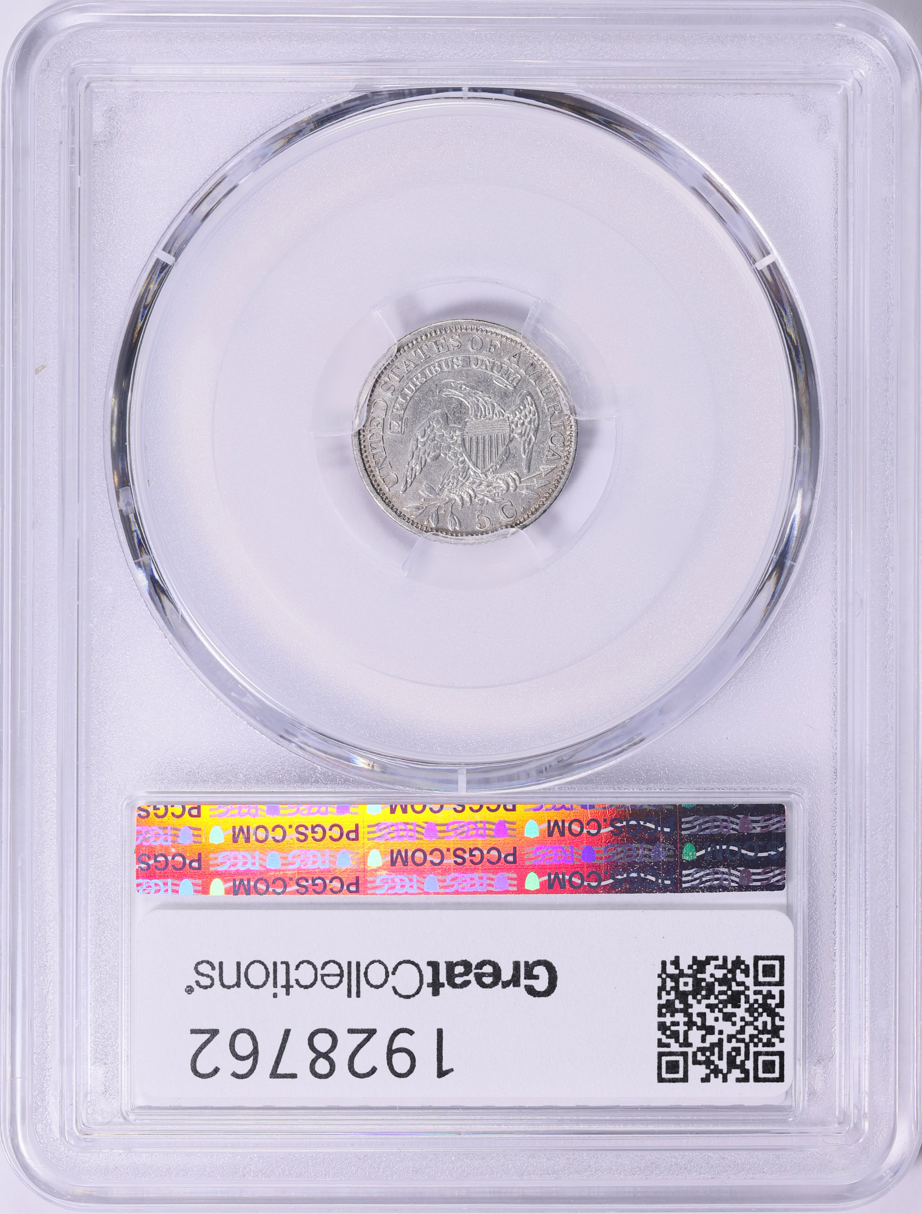 1831 Capped Bust Half Dime LM-2 PCGS Genuine AU Details (Item 1928762 ...