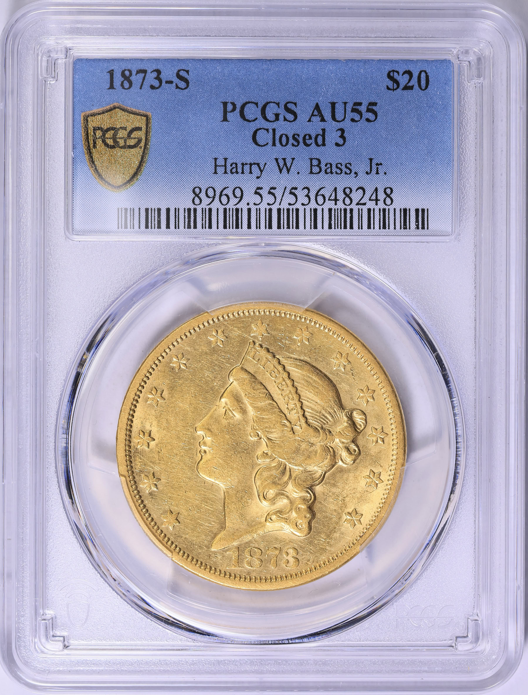 まる様 リバティ ゴールド ハーフ イーグル 5 ドル コイン - 認定 PCGS AU55