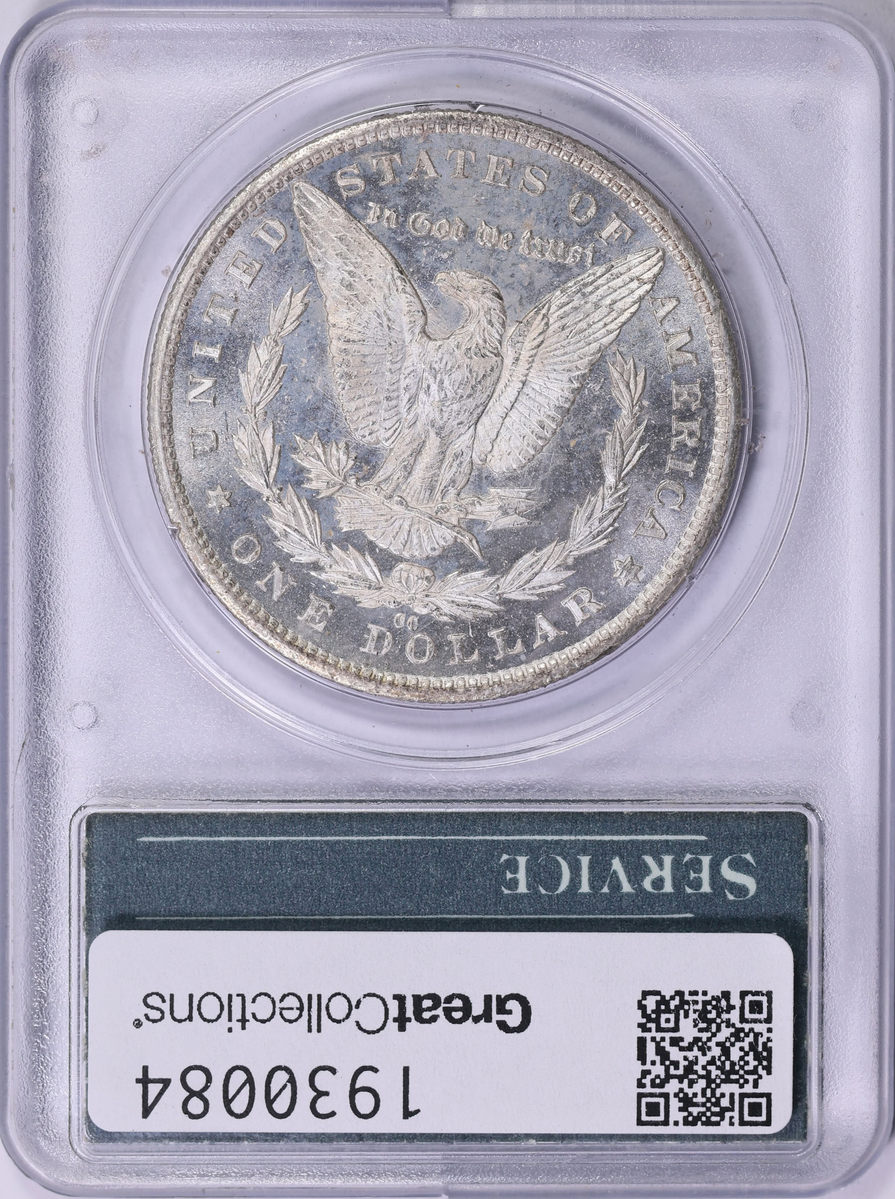1883-CC Morgan Silver Dollar PCGS MS-64 DMPL OGH (1st Gen) (Item