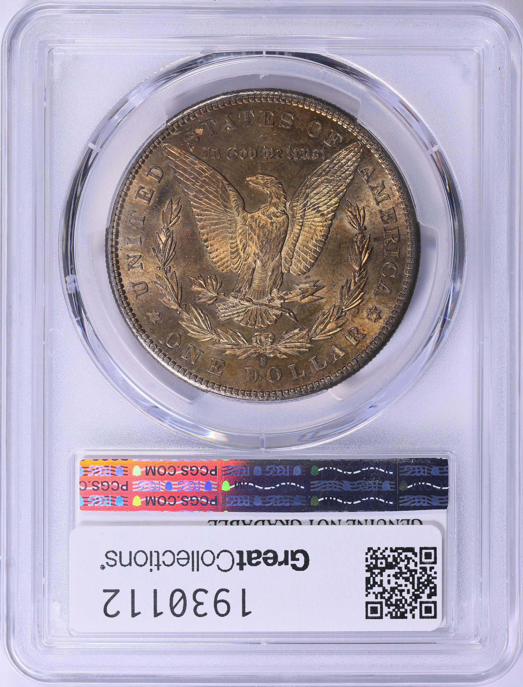 1881-S Morgan Silver Dollar PCGS Genuine Unc Details (Item 1930112