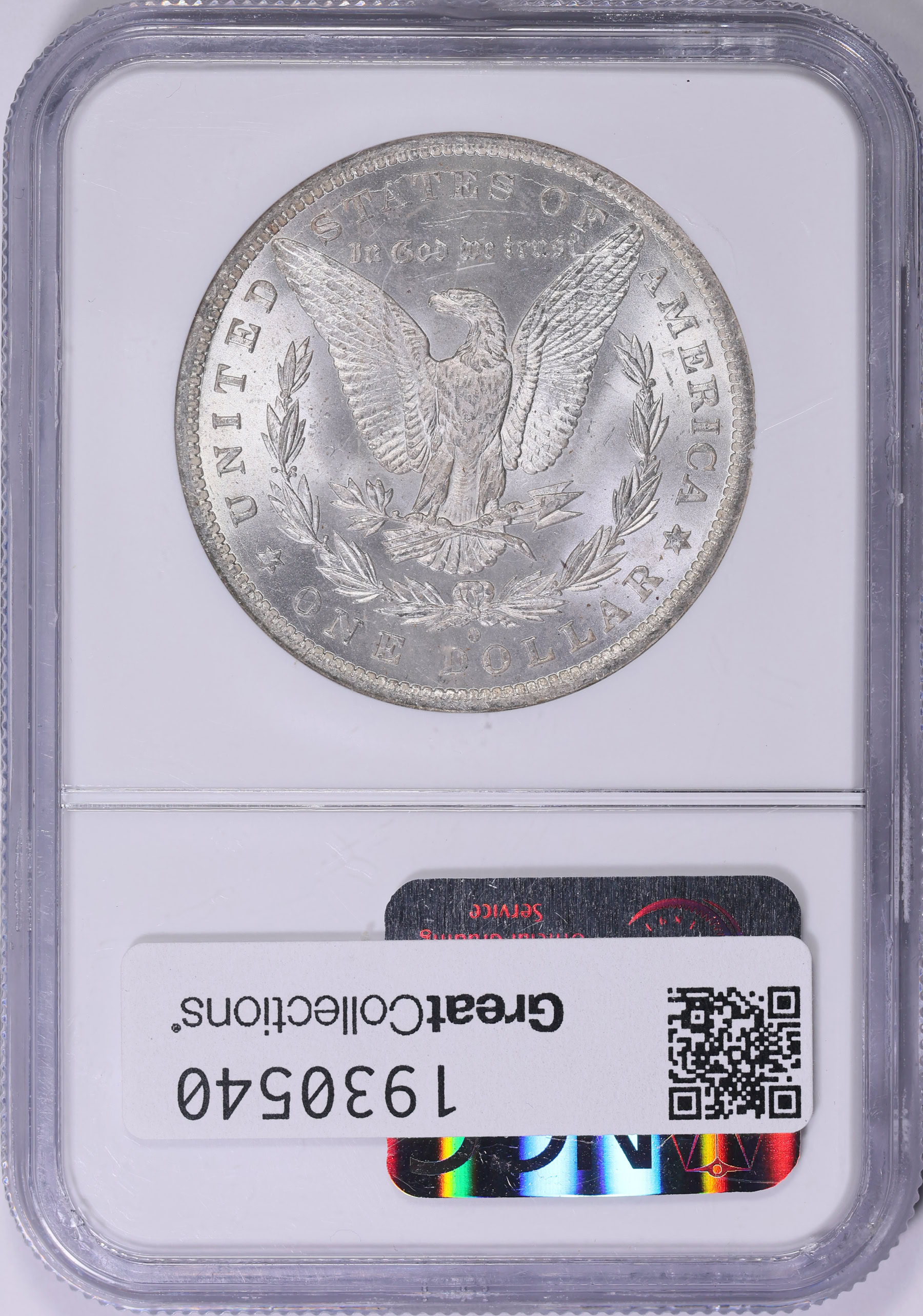 1884-O Morgan Silver Dollar NGC MS-64 (Item 1930540