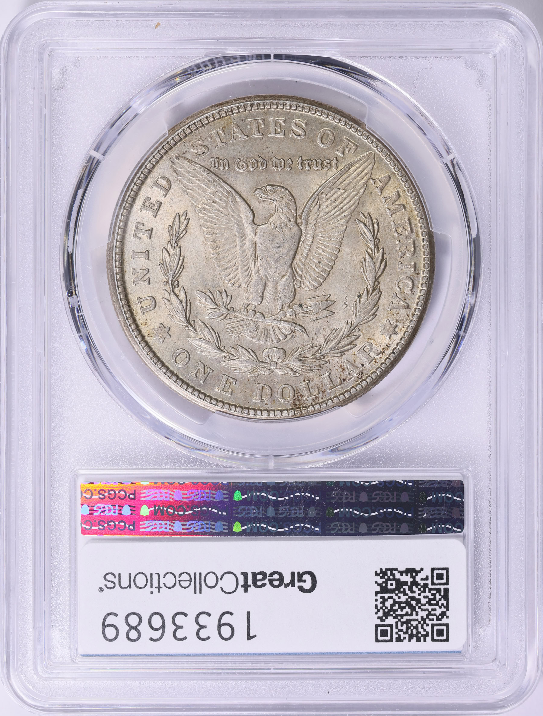 1921-S Morgan Silver Dollar PCGS MS-62 (Item 1933689