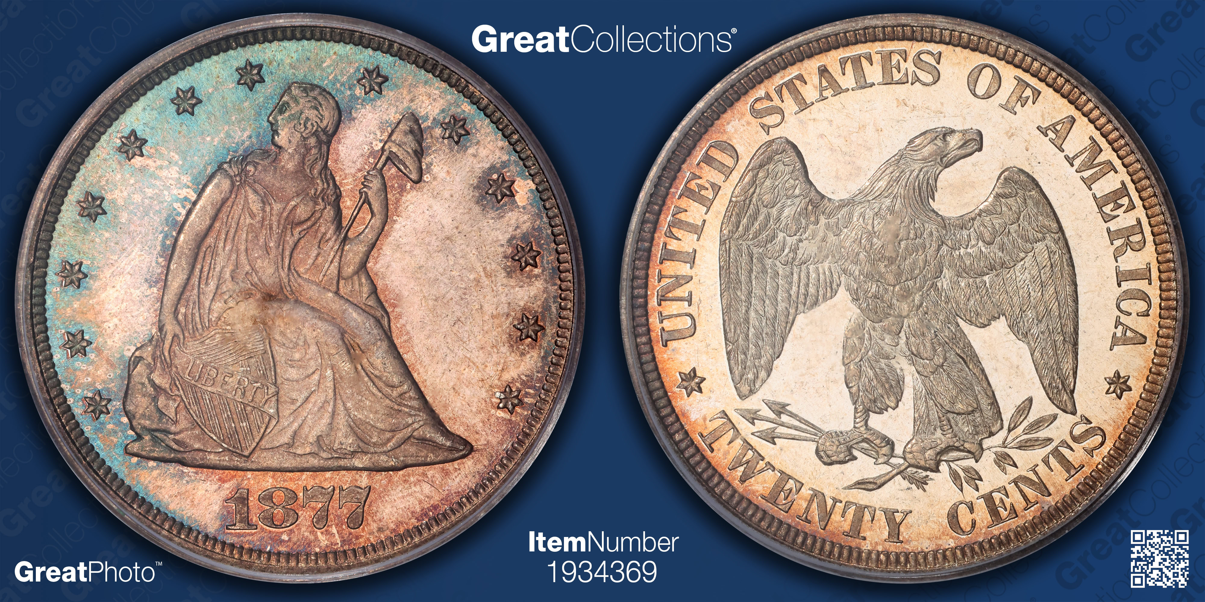 1953年 イギリス クラウン PCGS PR64CAM PR64CAM 1953年 戴冠記念 イギリス エリザベス2世 クラウン プルーフ白