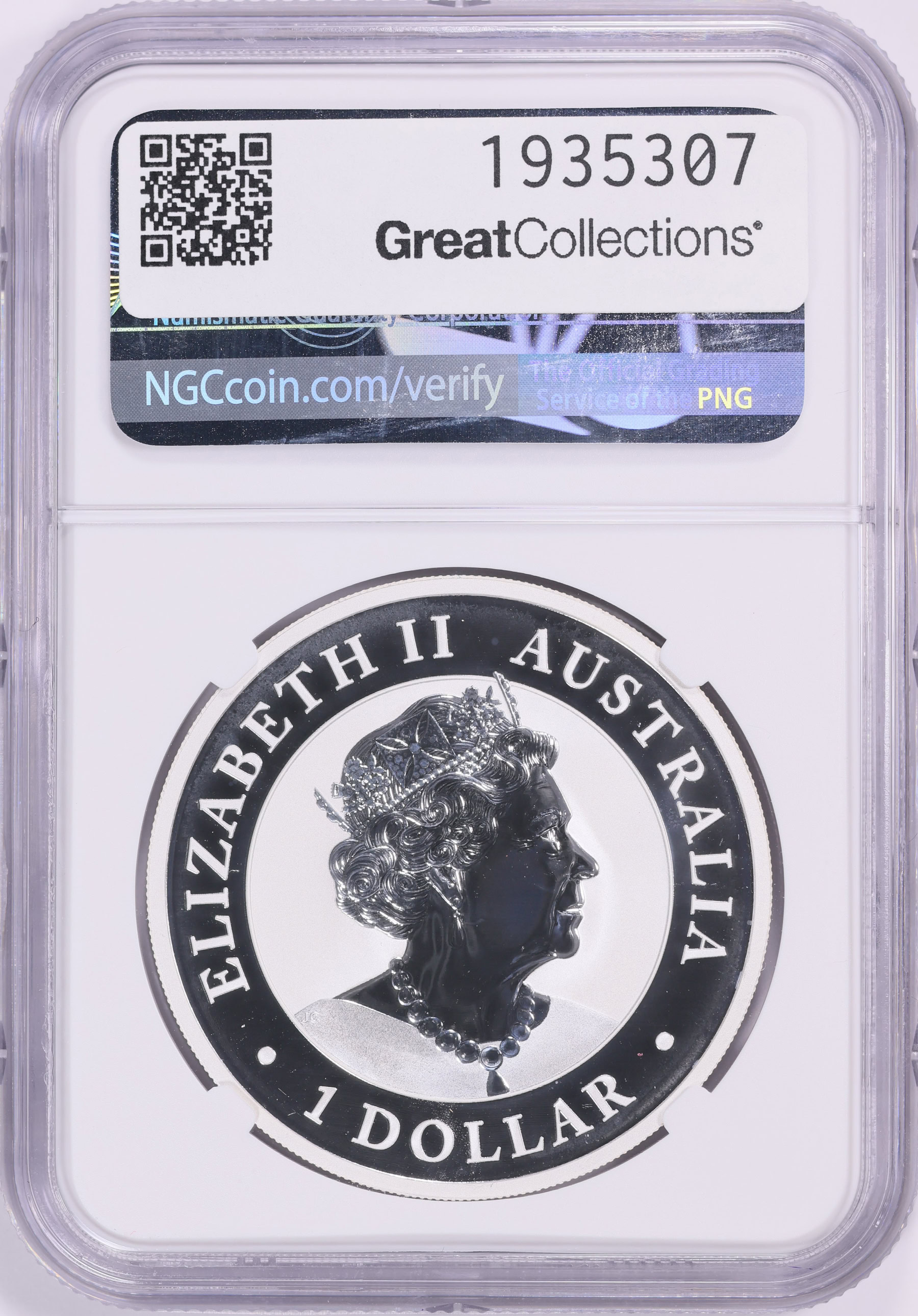 Australia 2022-P Silver Dollar Wedge-Tailed Eagle KM-4349 First